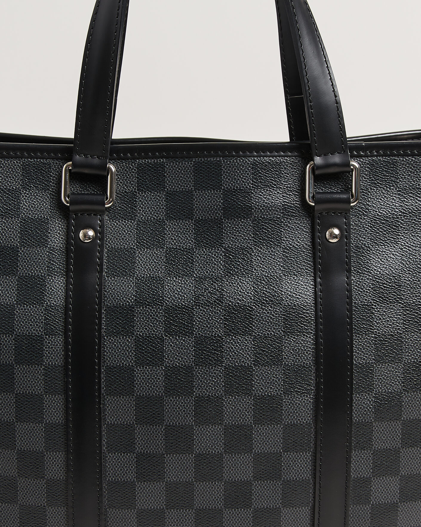 Men | Pre-Owned & Vintage Bags | Louis Vuitton Pre-Owned | Tadao Tote bag PM Damier Graphite