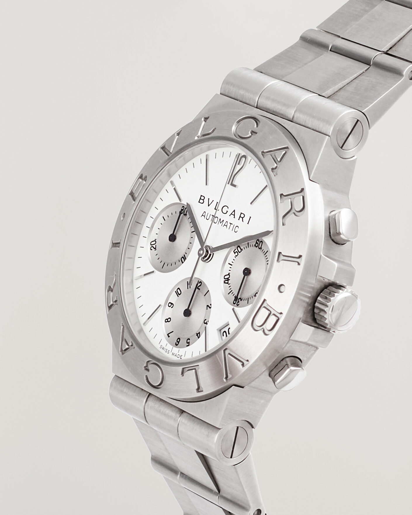 Men | Pre-Owned & Vintage Watches | Bvlgari Pre-Owned | Diagono Chrono