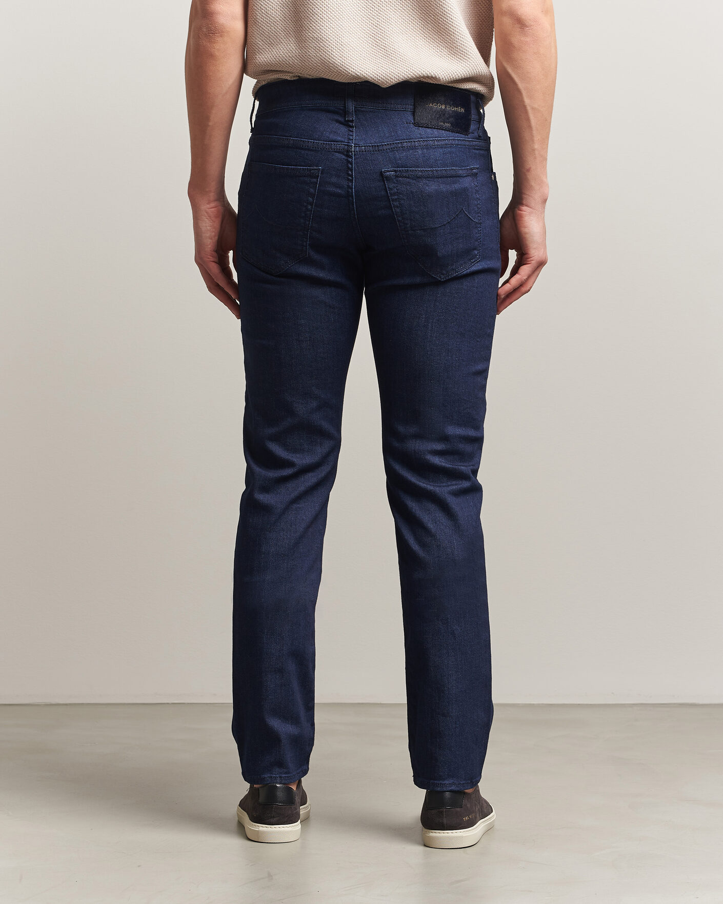 Men | Trousers | Jacob Cohën | Nick Slim Fit Super Stretch Jeans Rinse Wash