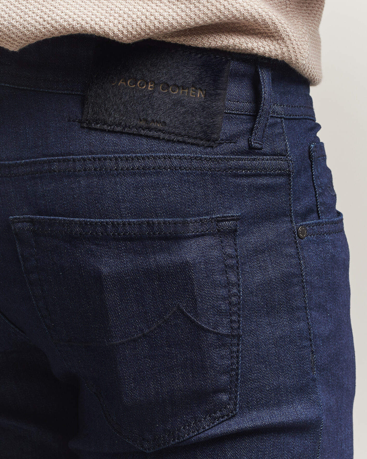 Men | Trousers | Jacob Cohën | Nick Slim Fit Super Stretch Jeans Rinse Wash