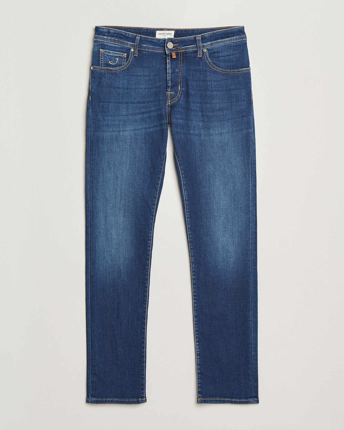 Men | Jeans | Jacob Cohën | Nick Slim Fit Super Stretch Jeans Medium Vintage