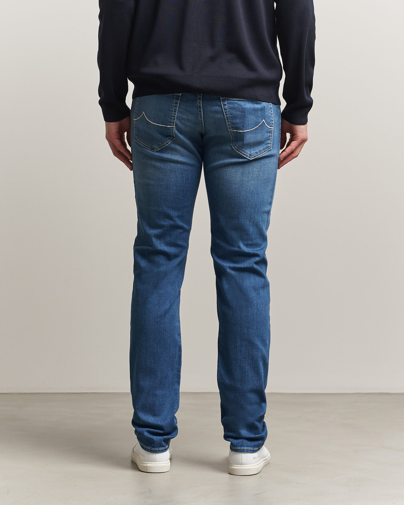 Men | Trousers | Jacob Cohën | Nick Slim Fit Super Stretch Jeans Light Vintage