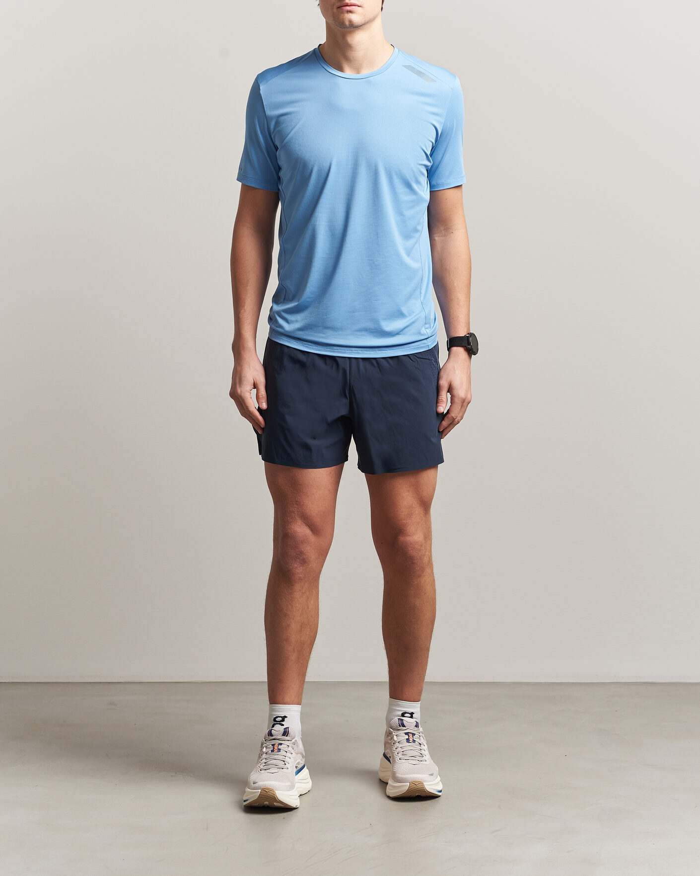 Men | T-Shirts | SOAR Running | Tech Tee Blue