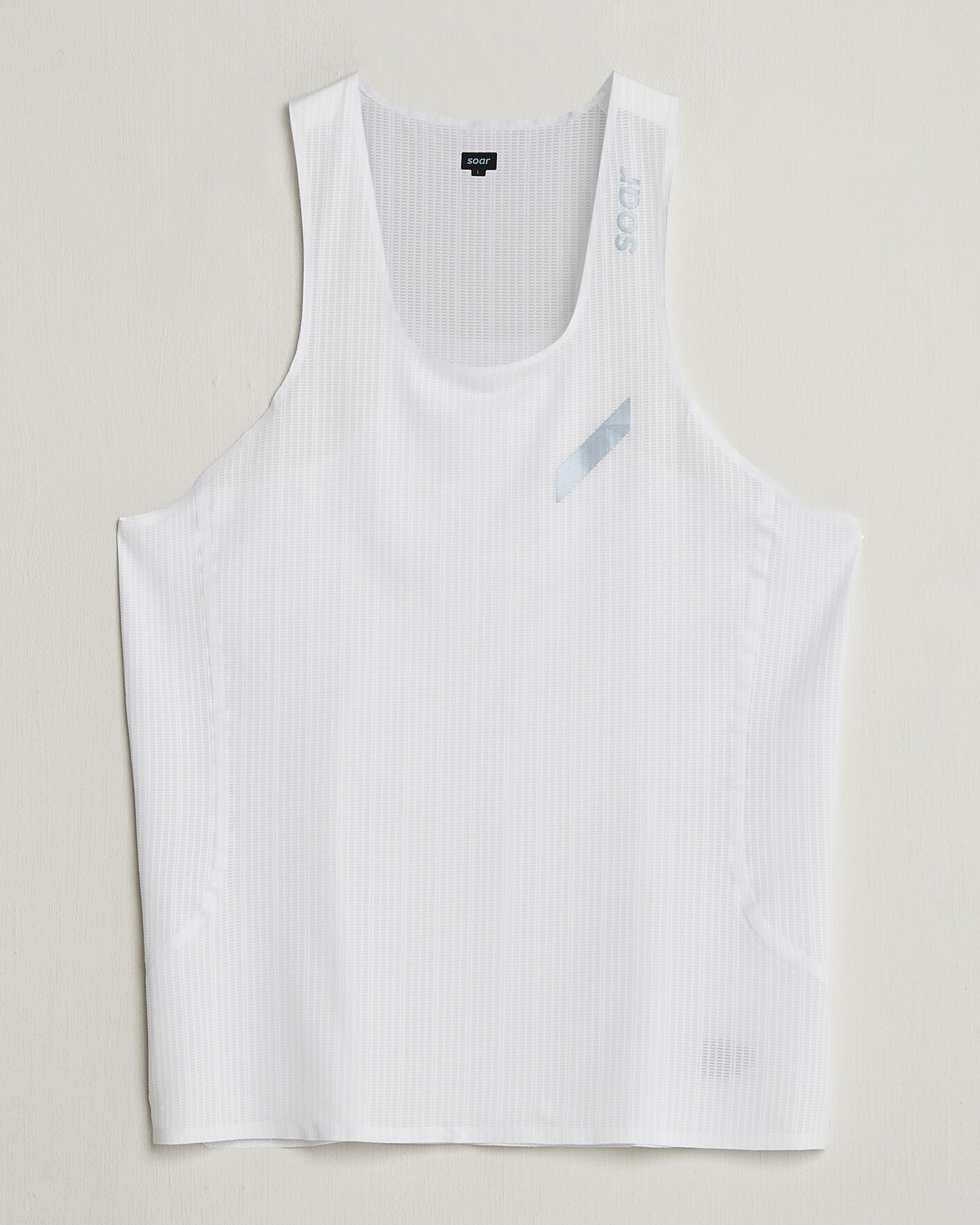 Men | T-Shirts | SOAR Running | Race Vest White