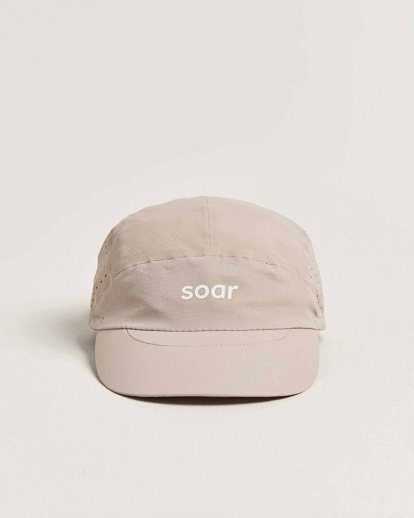 Men | Hats & Caps | SOAR Running | Run Cap Warm Grey
