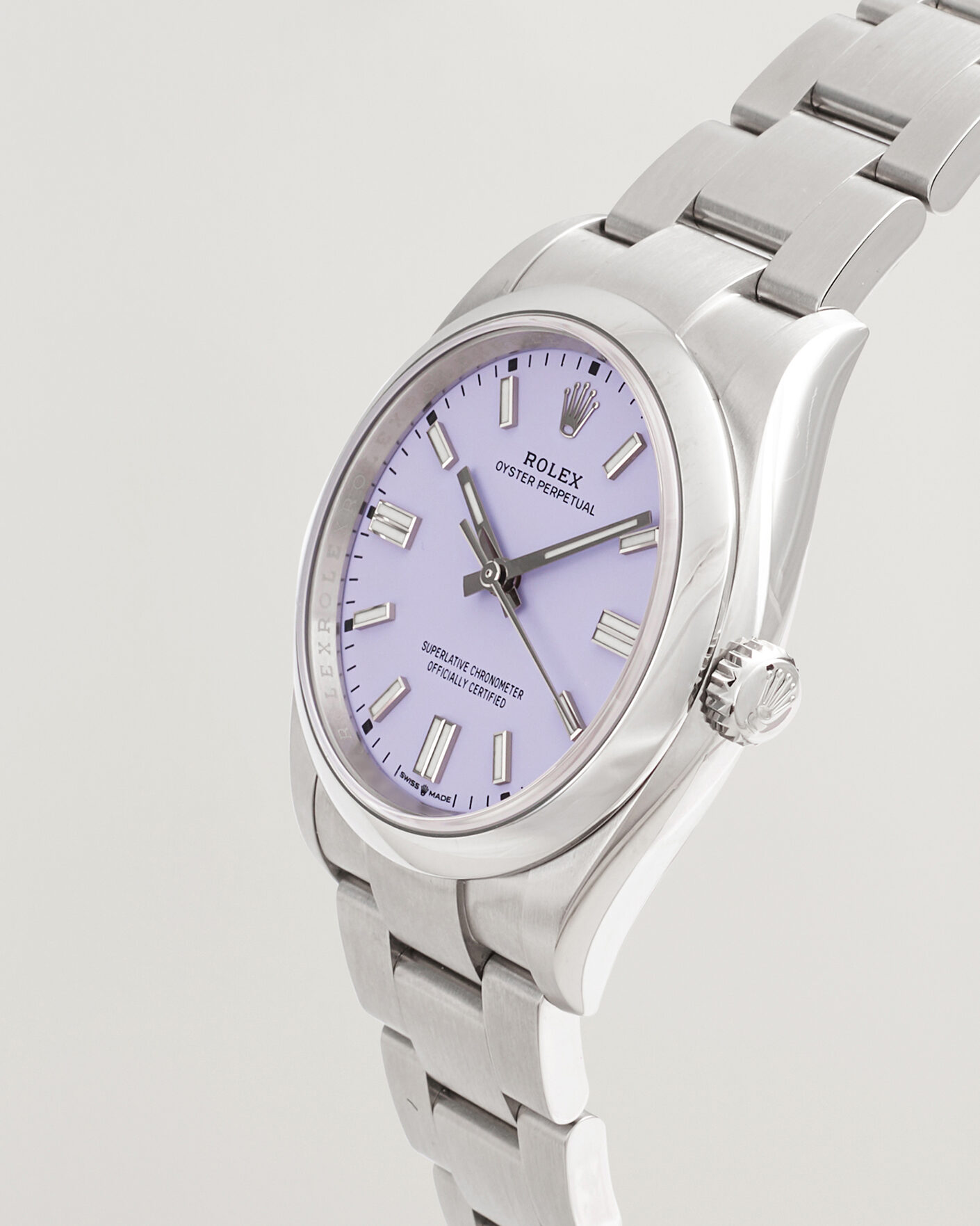 Men | Pre-Owned & Vintage Watches | Rolex Pre-Owned | Oyster Perpetual Lavender 36