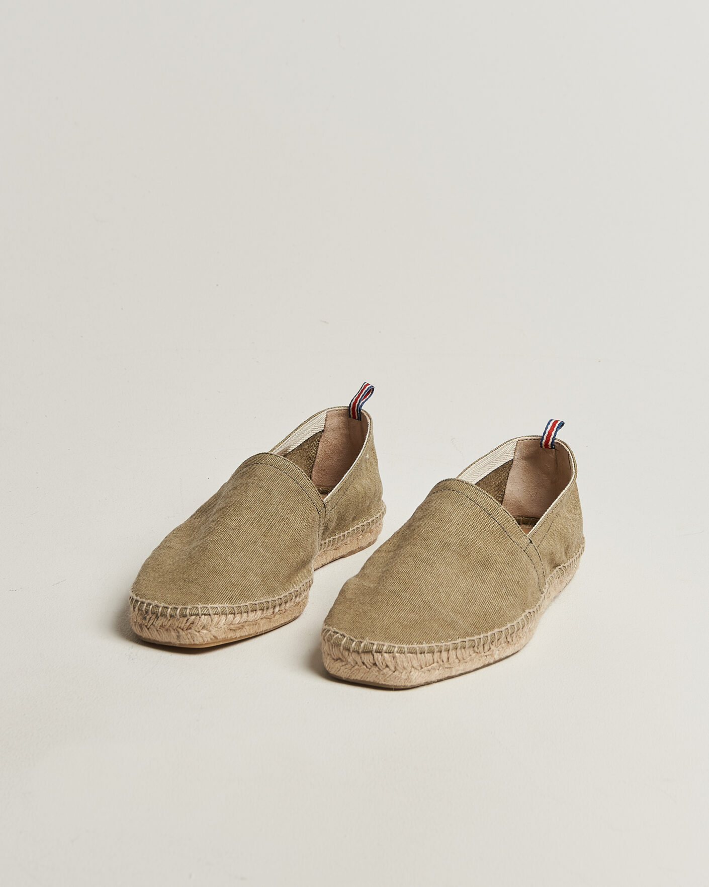 Men | Espadrilles | Castañer | Pablo Washed Canvas Espadrilles Laurel Green