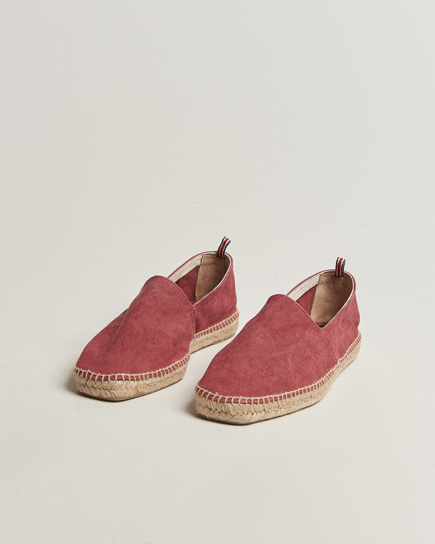 Men | Espadrilles | Castañer | Pablo Washed Canvas Espadrilles Merlot