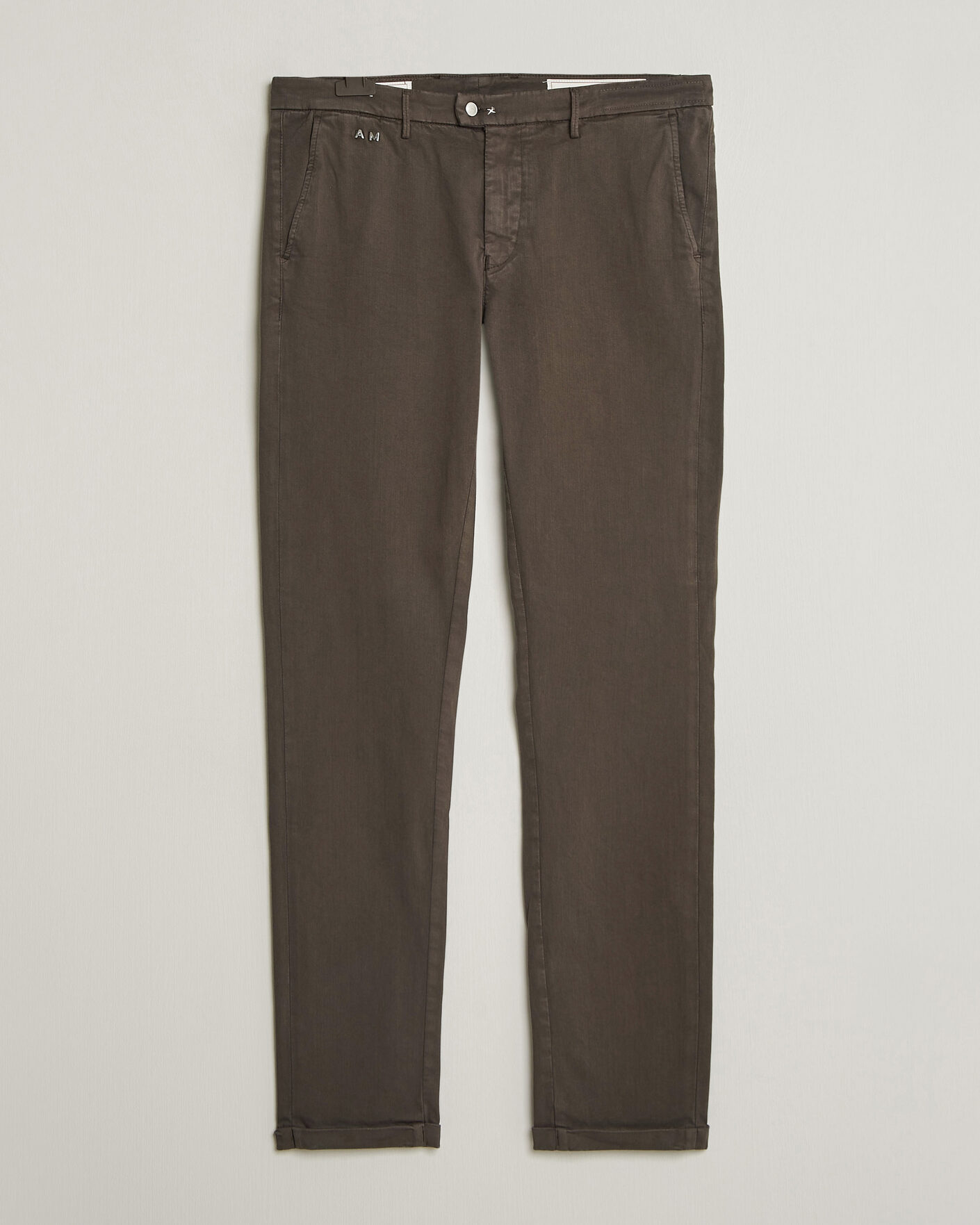 Men | Trousers | Tramarossa | Luis Superstrech Cotton Chino Coffee