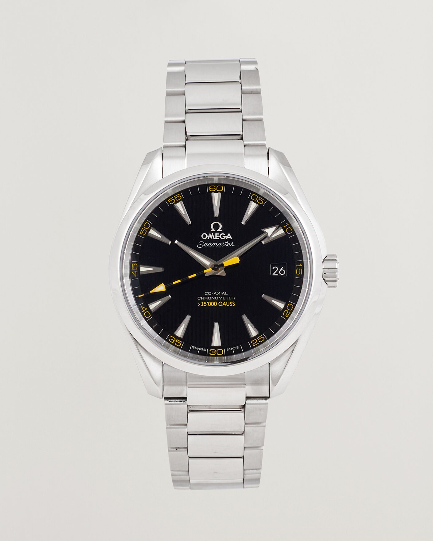 Men | Pre-Owned & Vintage Watches | Omega Pre-Owned | Seamaster Aqua Terra 15.000 Gauss 