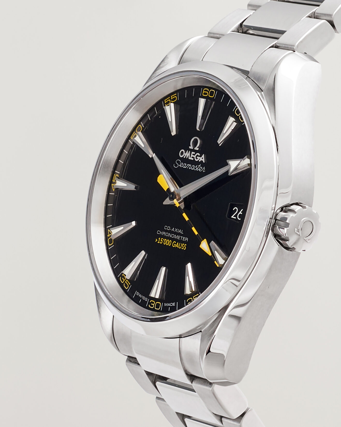Men | Pre-Owned & Vintage Watches | Omega Pre-Owned | Seamaster Aqua Terra 15.000 Gauss 