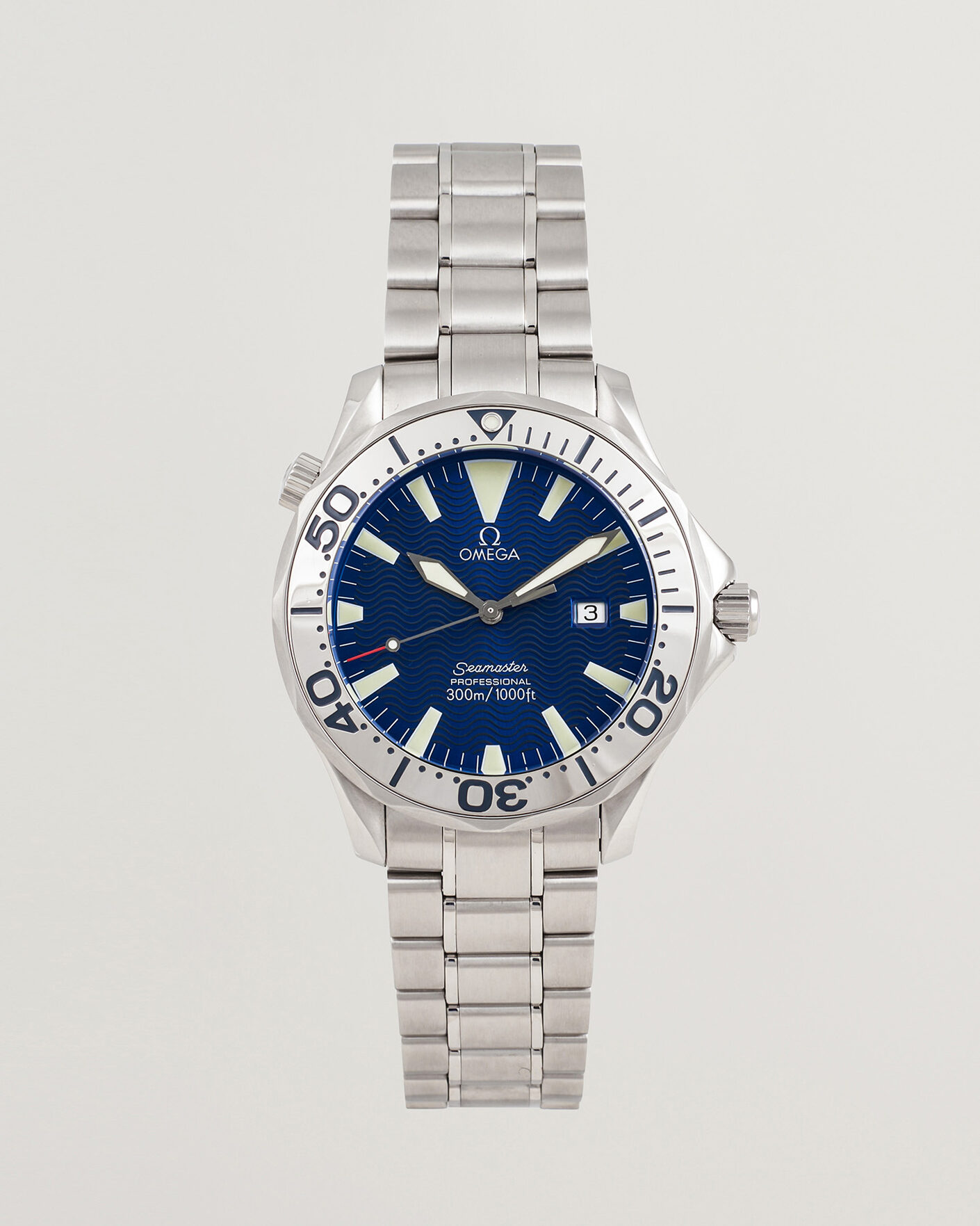 Men | Omega Pre-Owned Seamaster 300M SMP Electric Blue | Omega Pre-Owned | Seamaster 300M SMP Electric Blue