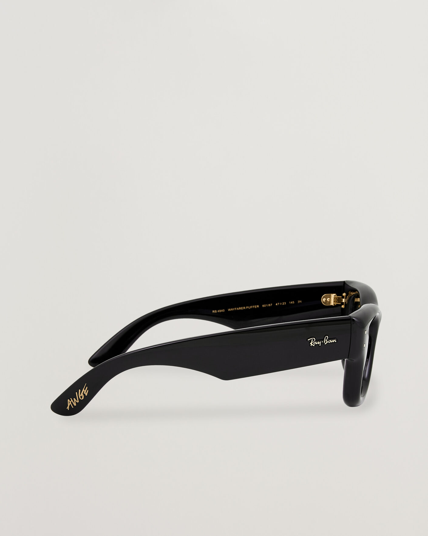 Men | Sunglasses | Ray-Ban | Wayfarer Puffer Sunglasses Black