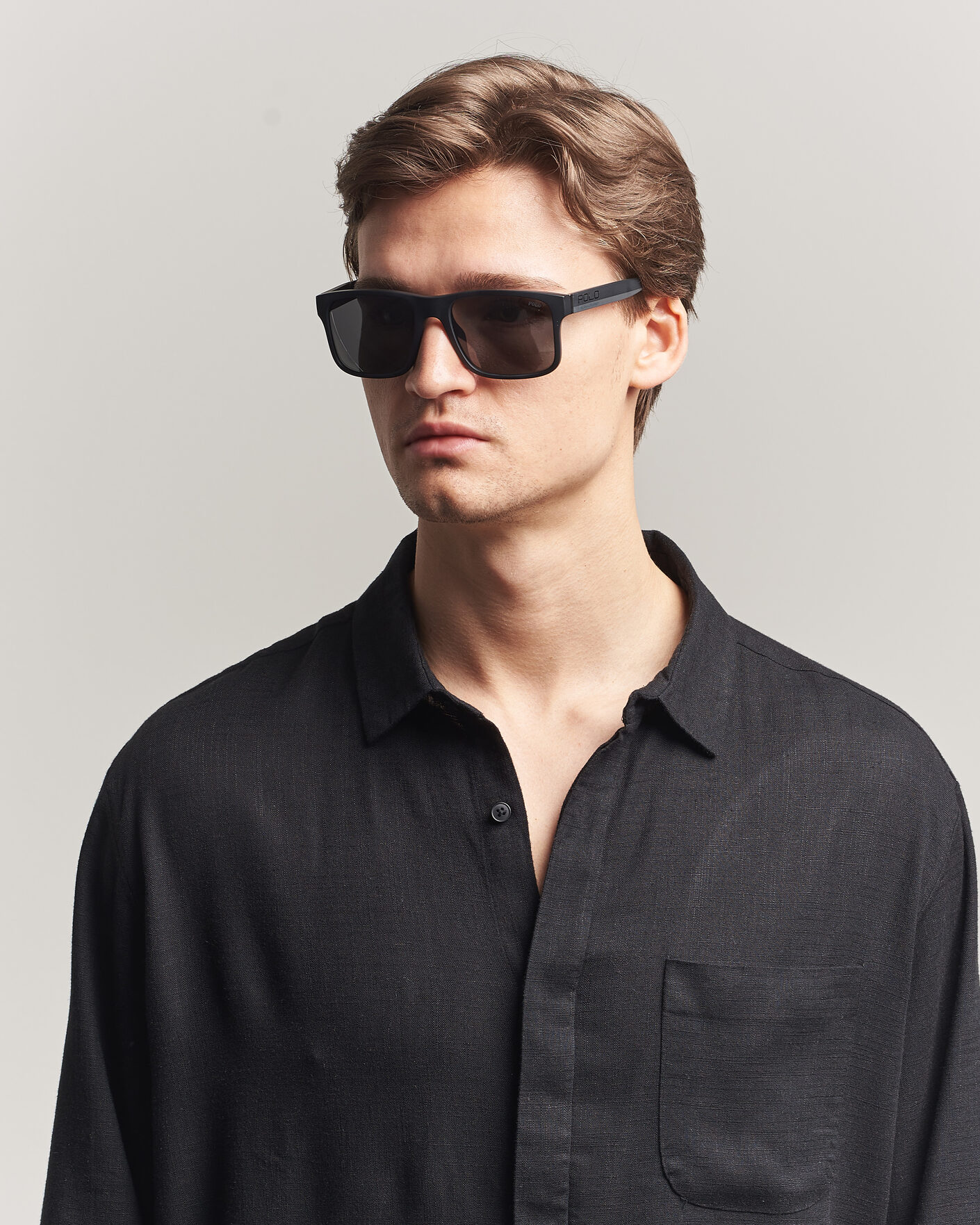 Men | Sunglasses | Polo Ralph Lauren | 0PH4195U Sunglasses Matte Black