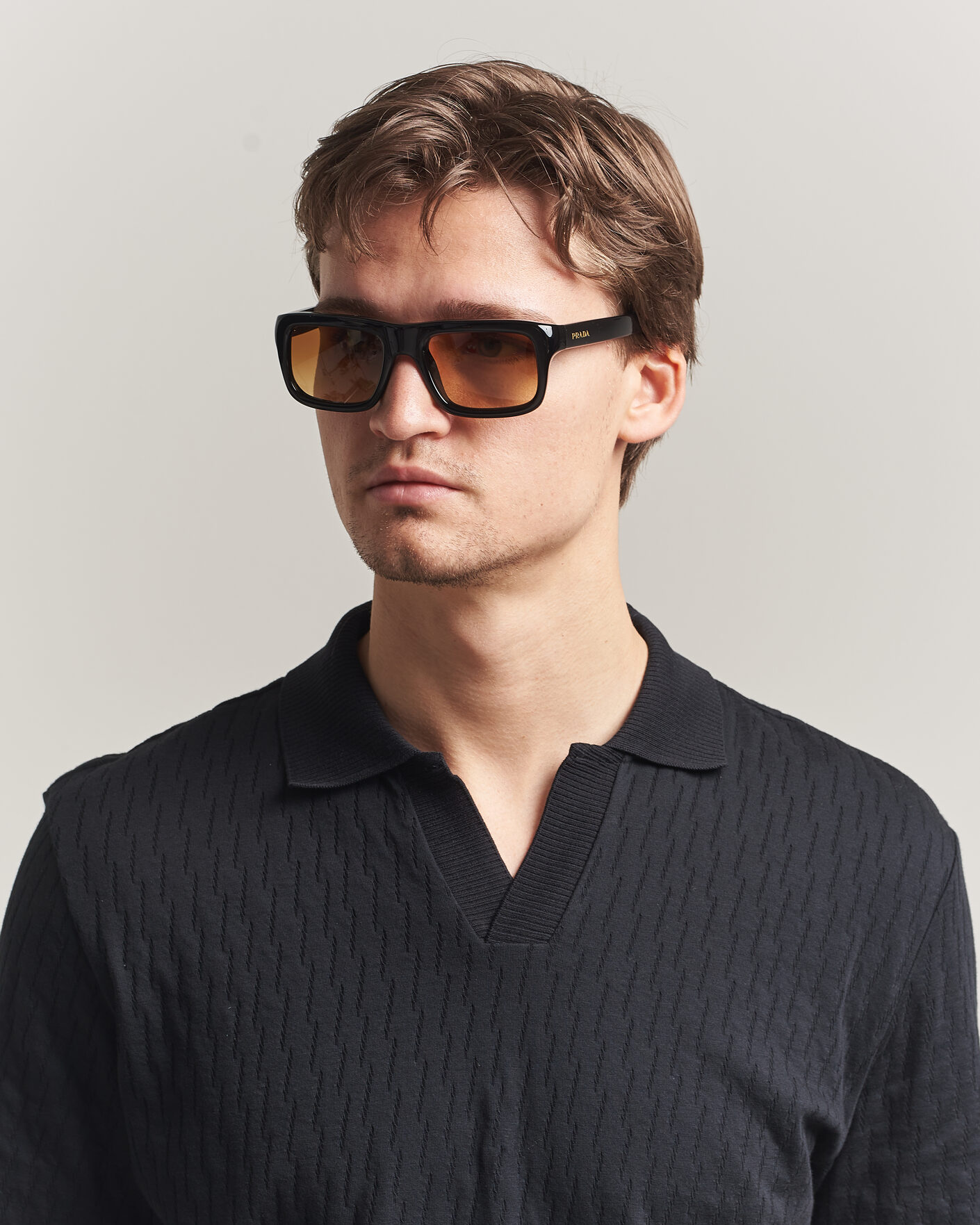Prada Linea Rossa 0PS 04YS Sunglasses Matte Black at CareOfCarl.com