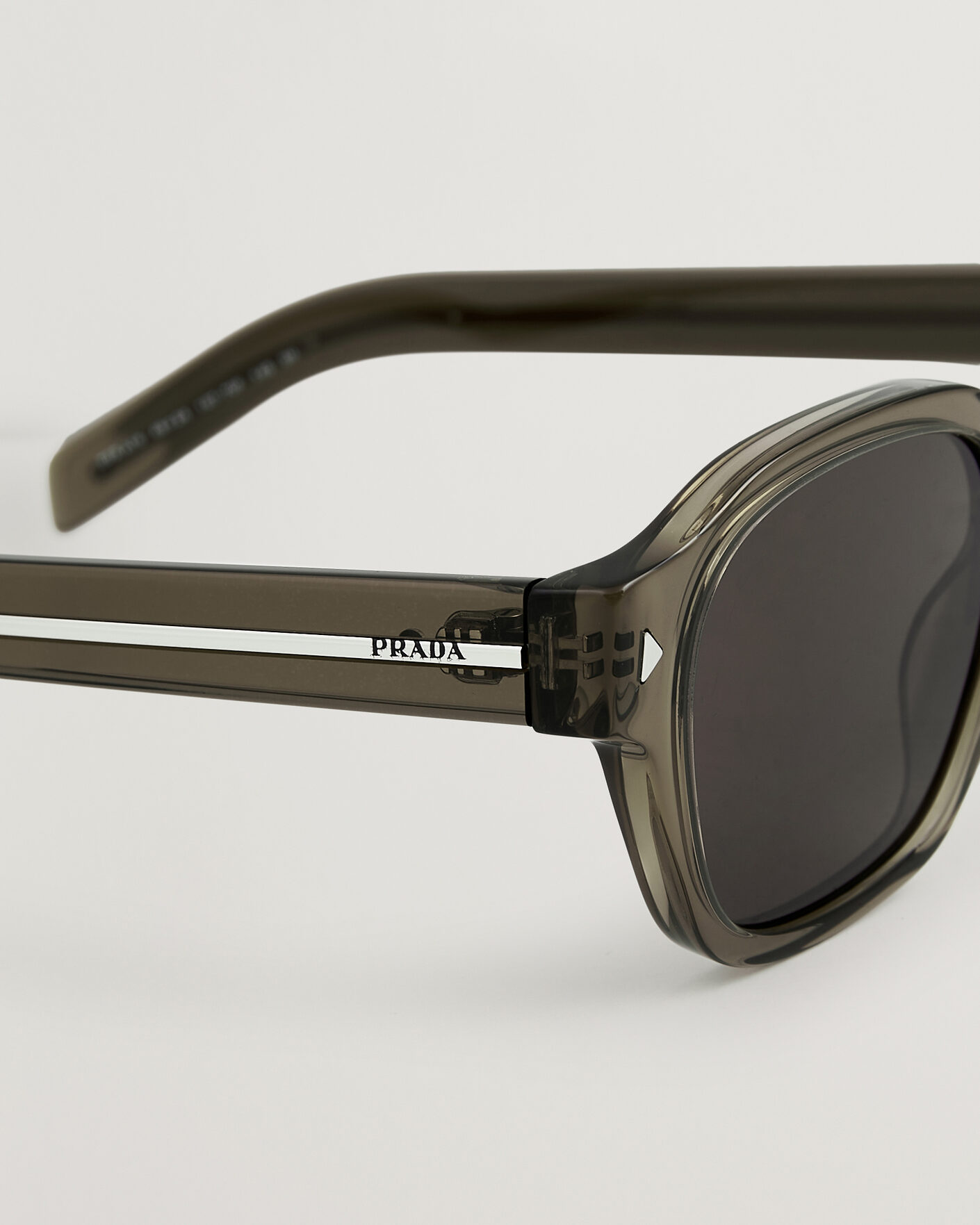 Men | Sunglasses | Prada Eyewear | 0PR A16S Sunglasses Transparent Terra