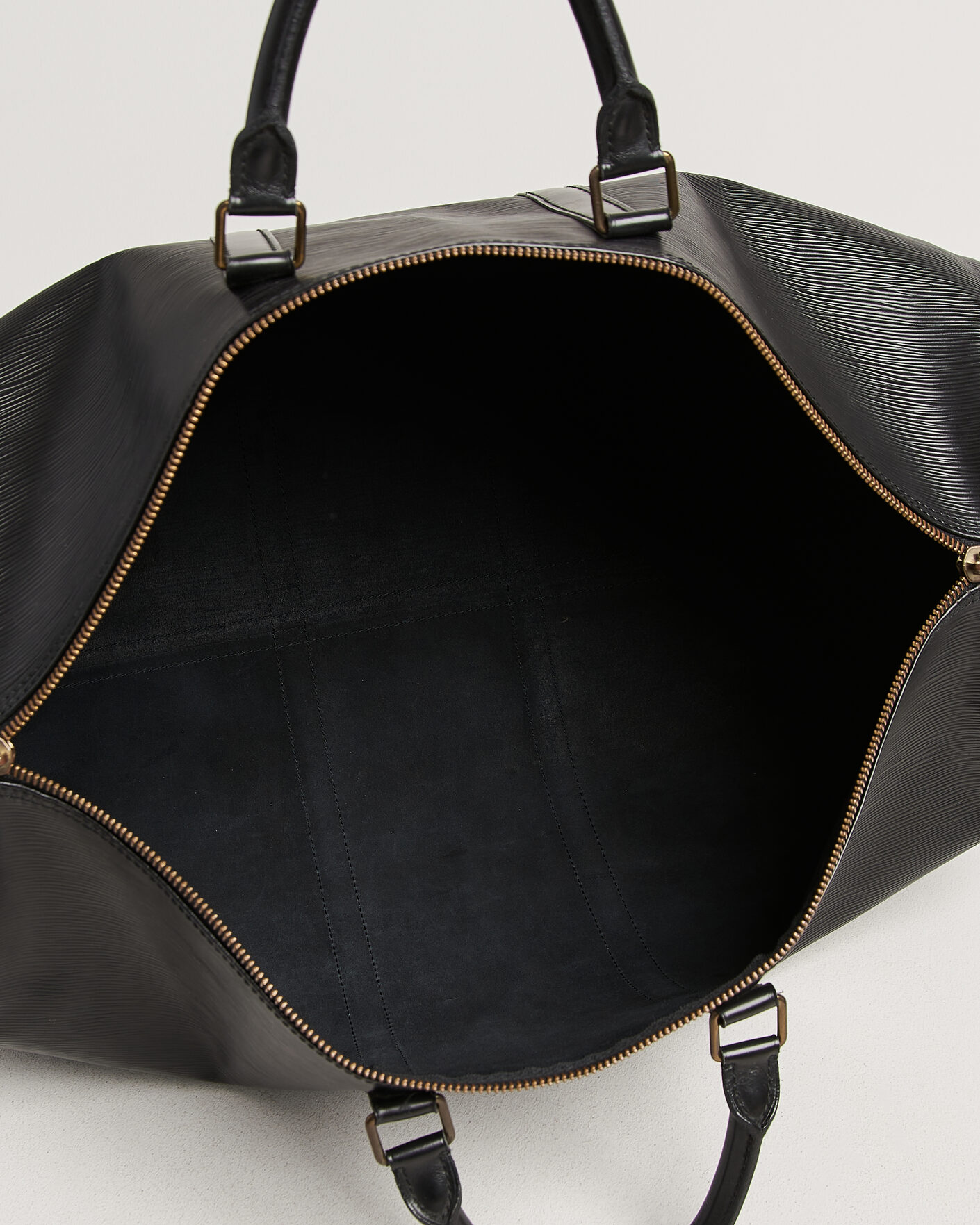 Men | Pre-Owned & Vintage Bags | Louis Vuitton Pre-Owned | Keepall 55 Epi Leather Black