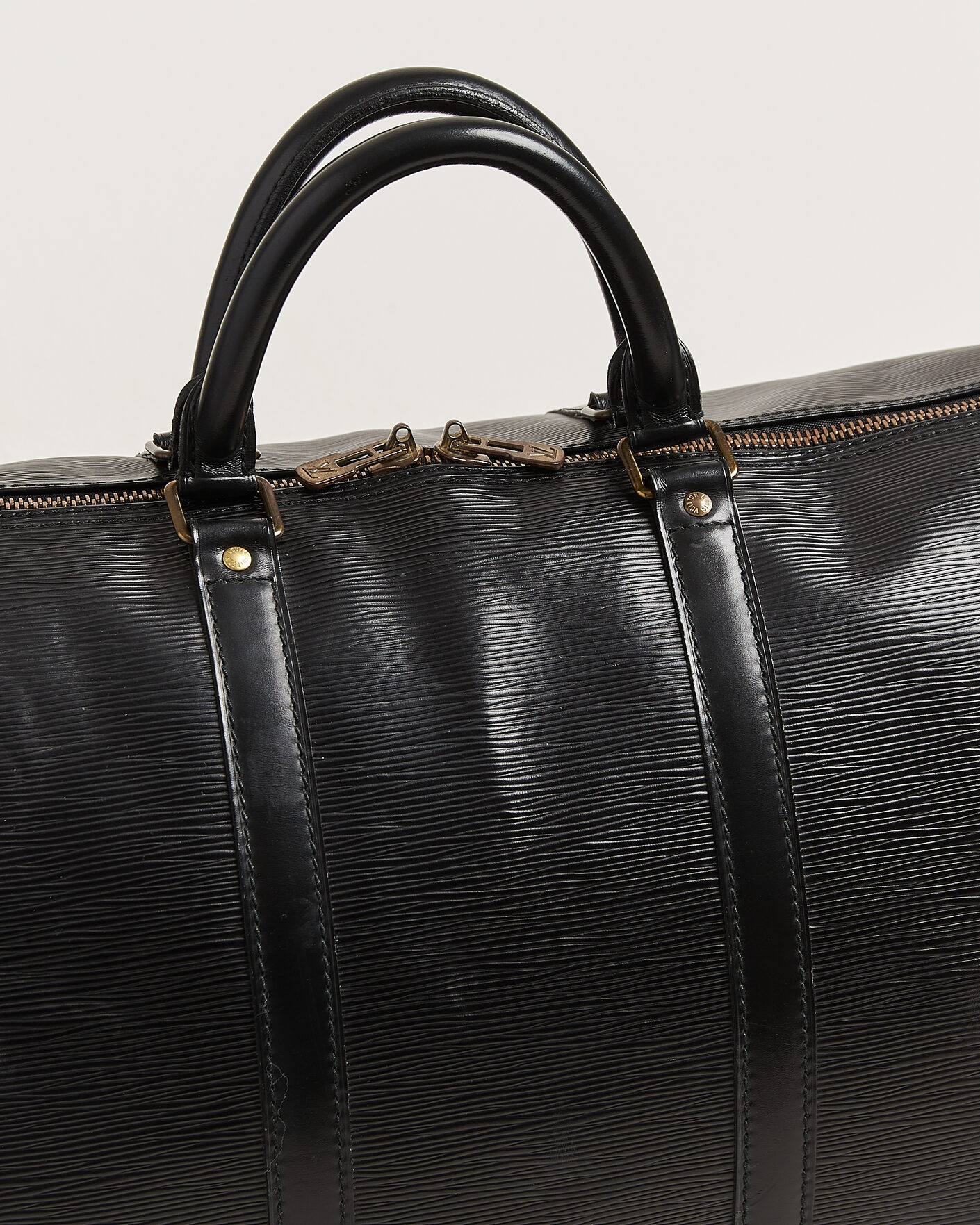 Men | Pre-Owned & Vintage Bags | Louis Vuitton Pre-Owned | Keepall 55 Epi Leather Black