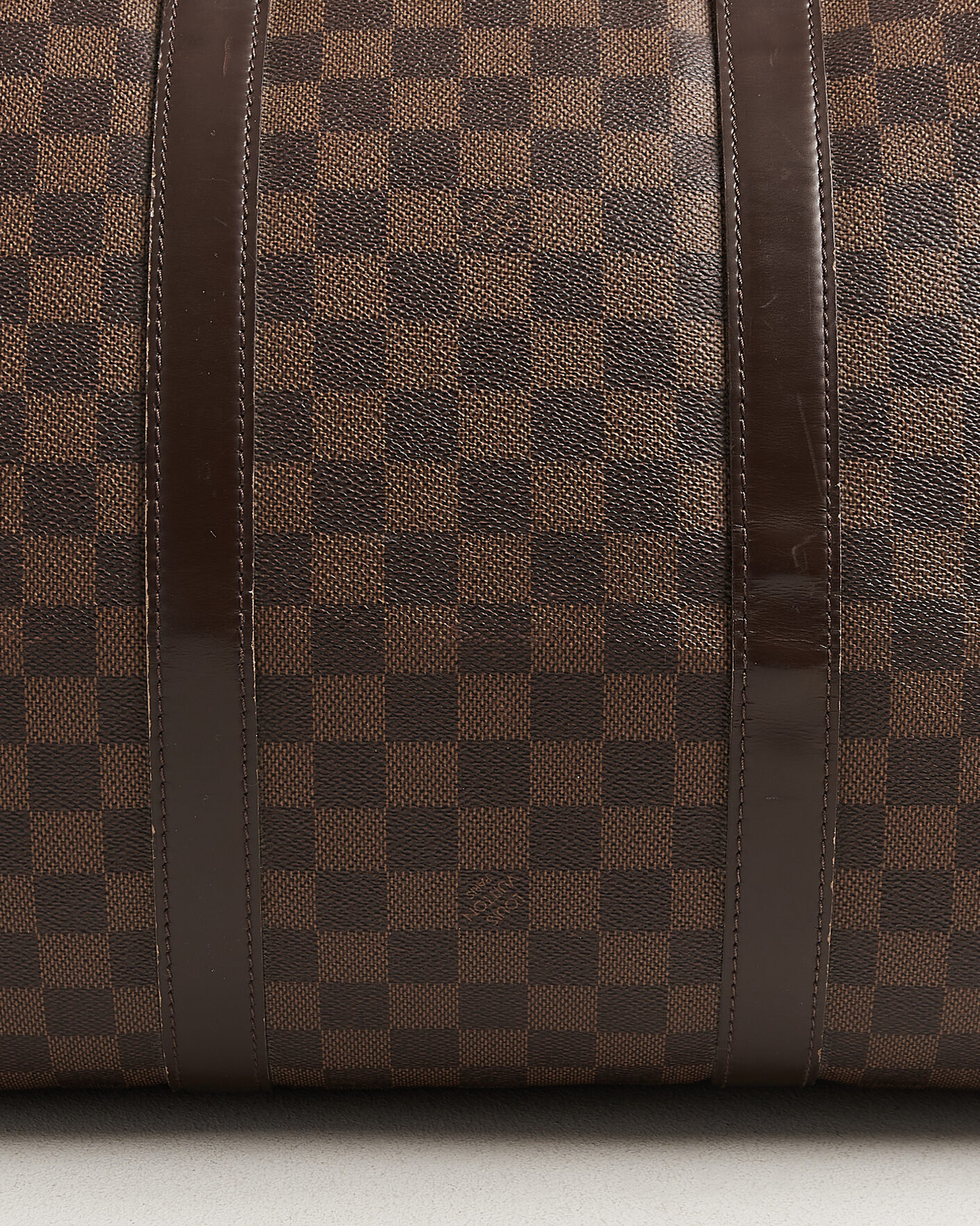 Men | Pre-Owned & Vintage Bags | Louis Vuitton Pre-Owned | Keepall 50 Damier Ebene