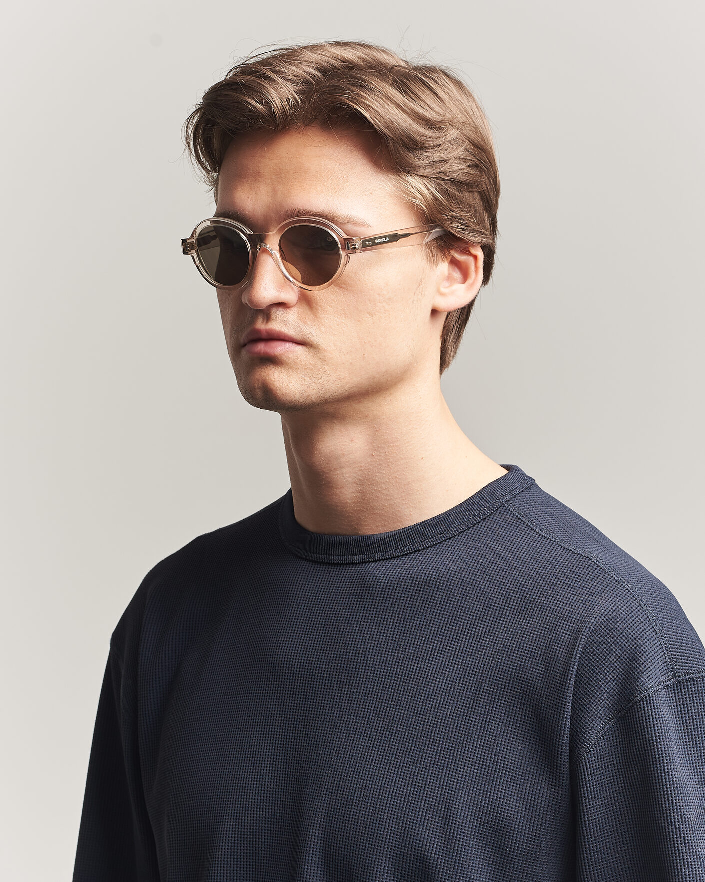 Men | Sunglasses | Moncler Lunettes | Rondosa Sunglasses Transparent