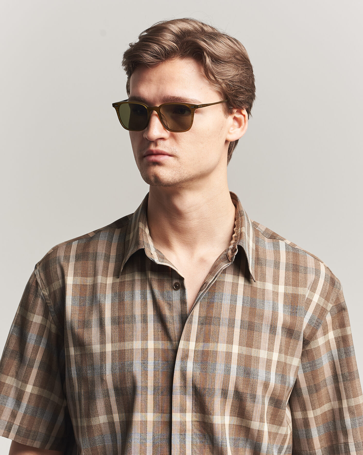 Men | Sunglasses | Oliver Peoples | Laedin Sunglasses Olive