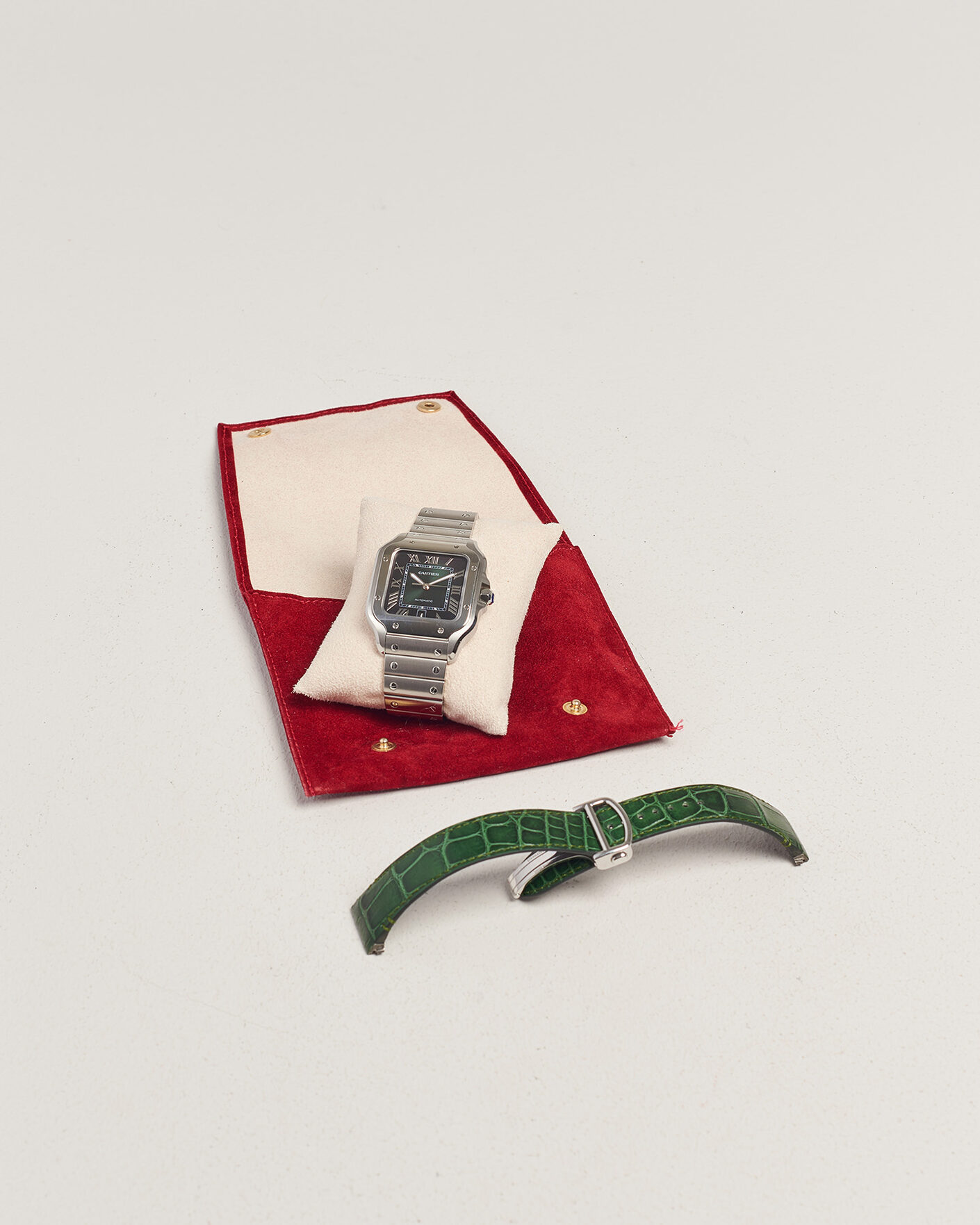 Men | Pre-Owned & Vintage Watches | Cartier Pre-Owned | Santos Large 