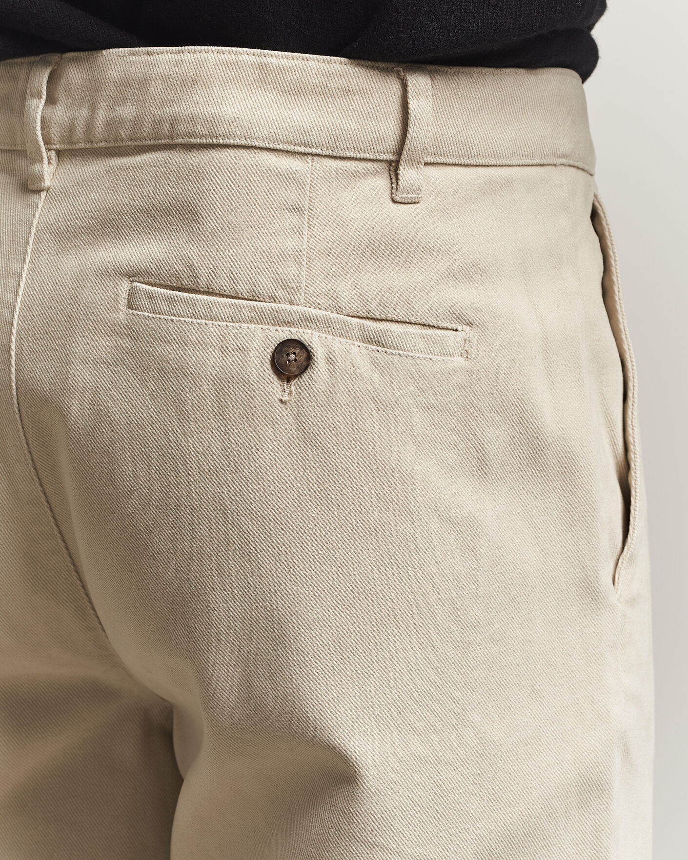 Men | Trousers | A Day's March | Miller Cotton Lyocell Trousers Light Khaki