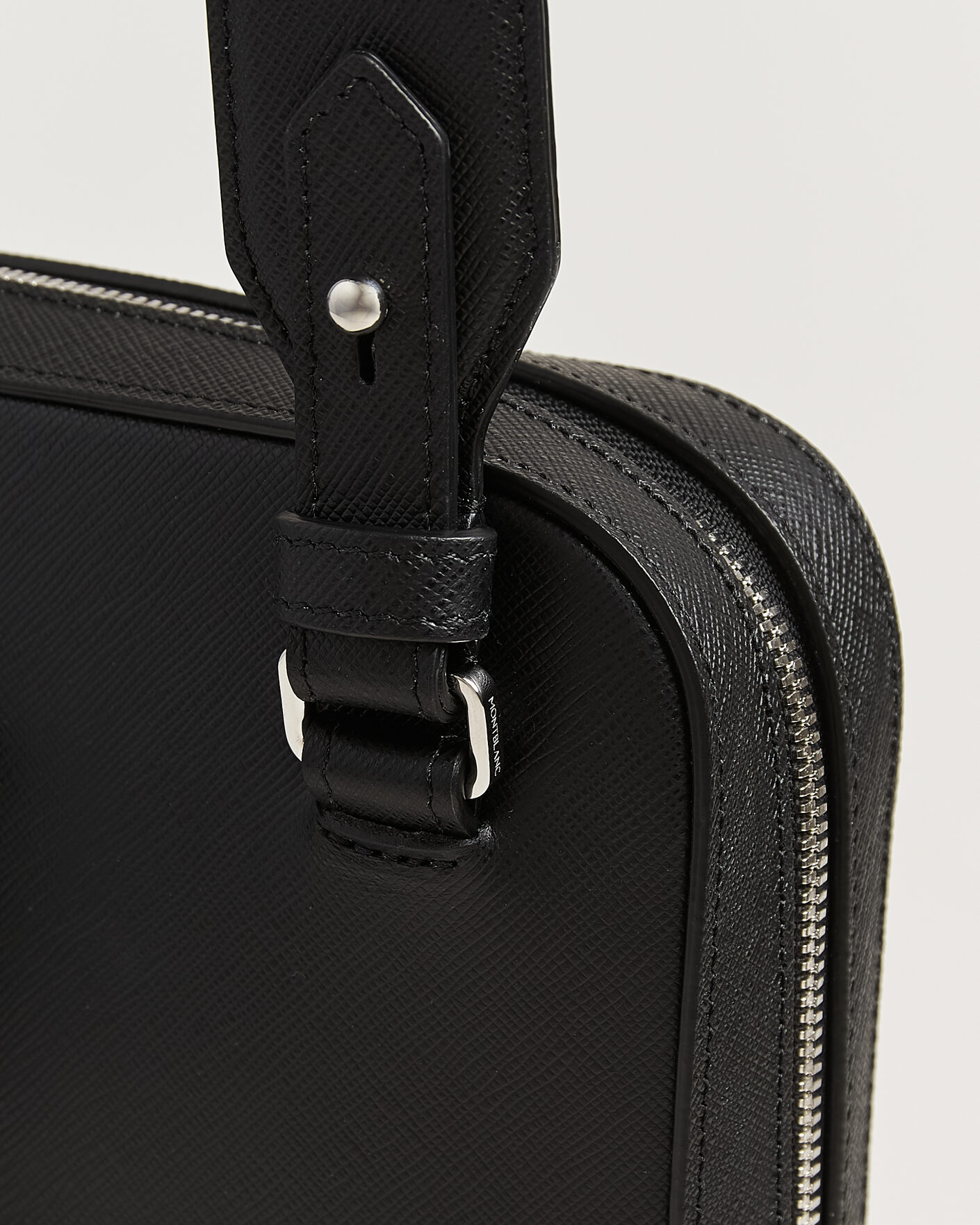Men | Bags | Montblanc | Thin Sartorial Leather Briefcase Black