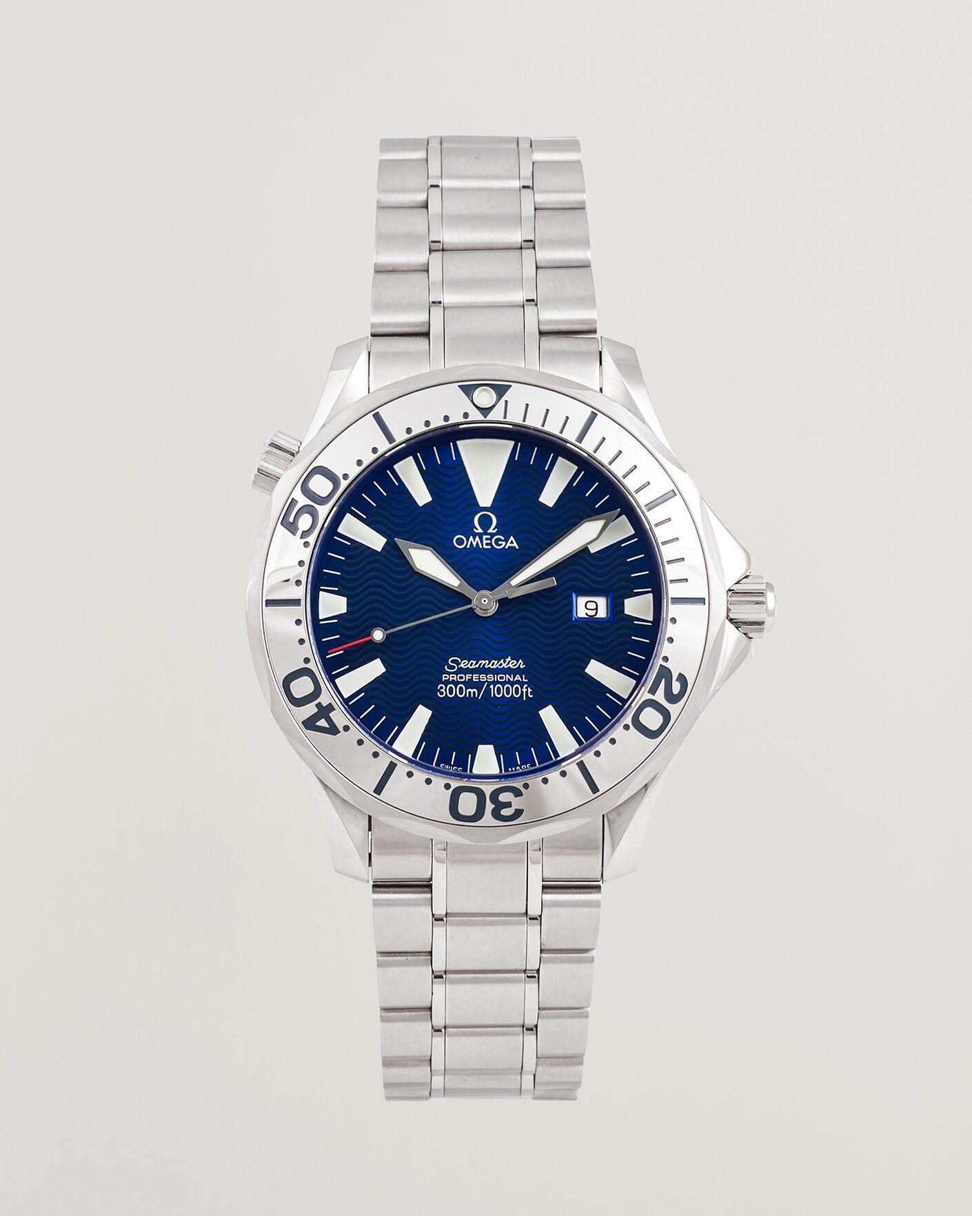 Men | Omega Pre-Owned Seamaster 300M Electric Blue | Omega Pre-Owned | Seamaster 300M Electric Blue