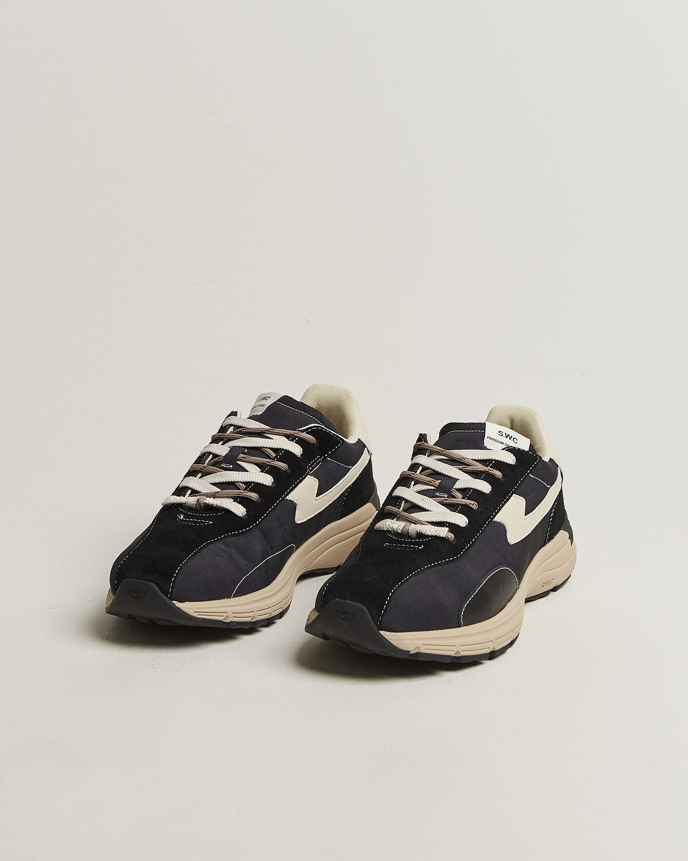 Men | Sneakers | Stepney Workers Club | Legion S-Strike Suede Sneaker Black