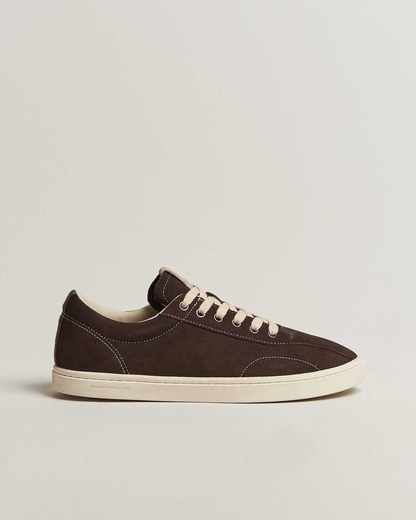 Men | Sneakers | Stepney Workers Club | Surma Suede Sneaker Dark Brown
