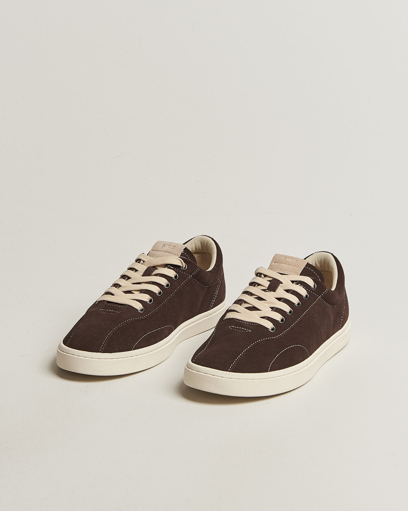 Men | Sneakers | Stepney Workers Club | Surma Suede Sneaker Dark Brown