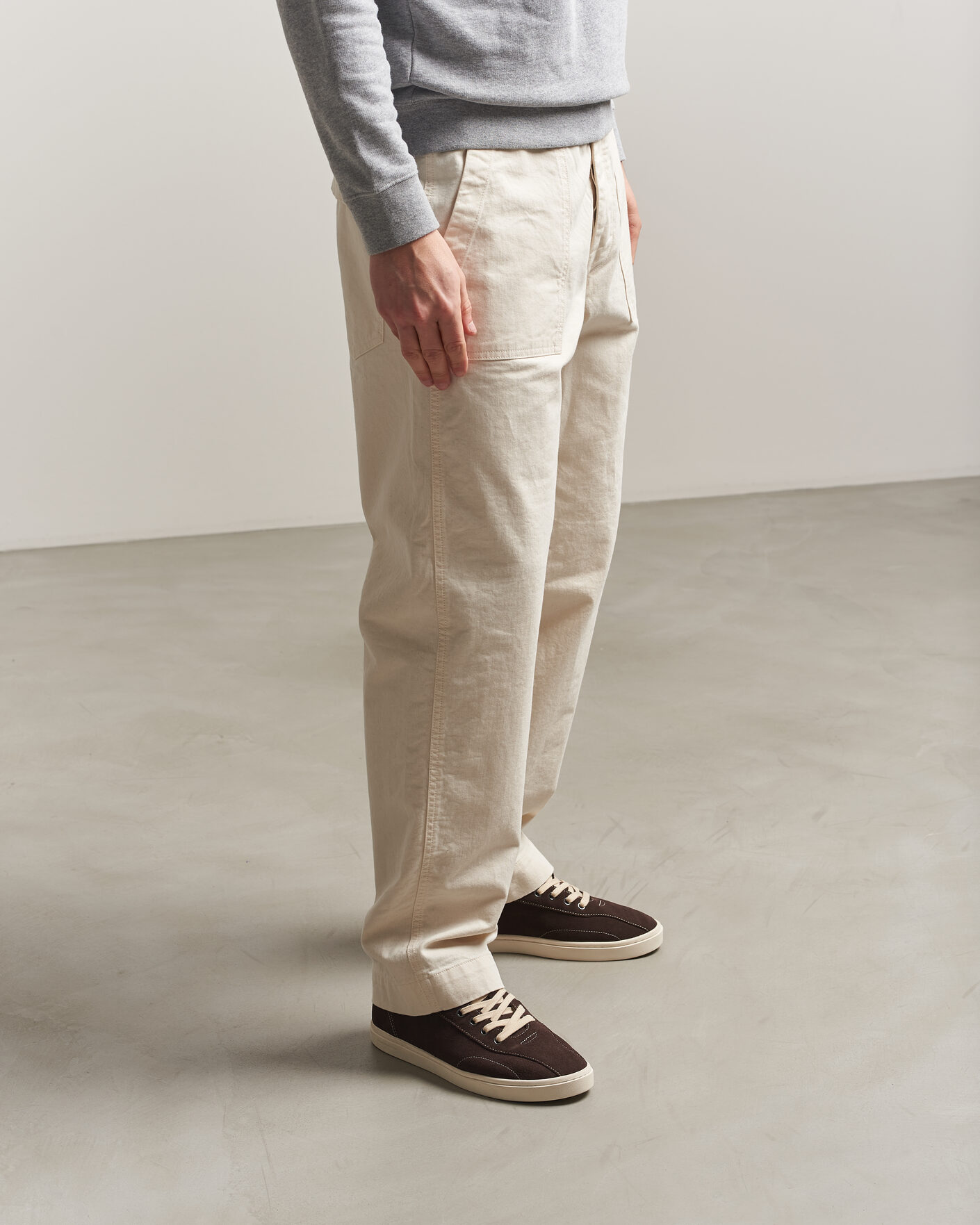 Men | Sneakers | Stepney Workers Club | Surma Suede Sneaker Dark Brown