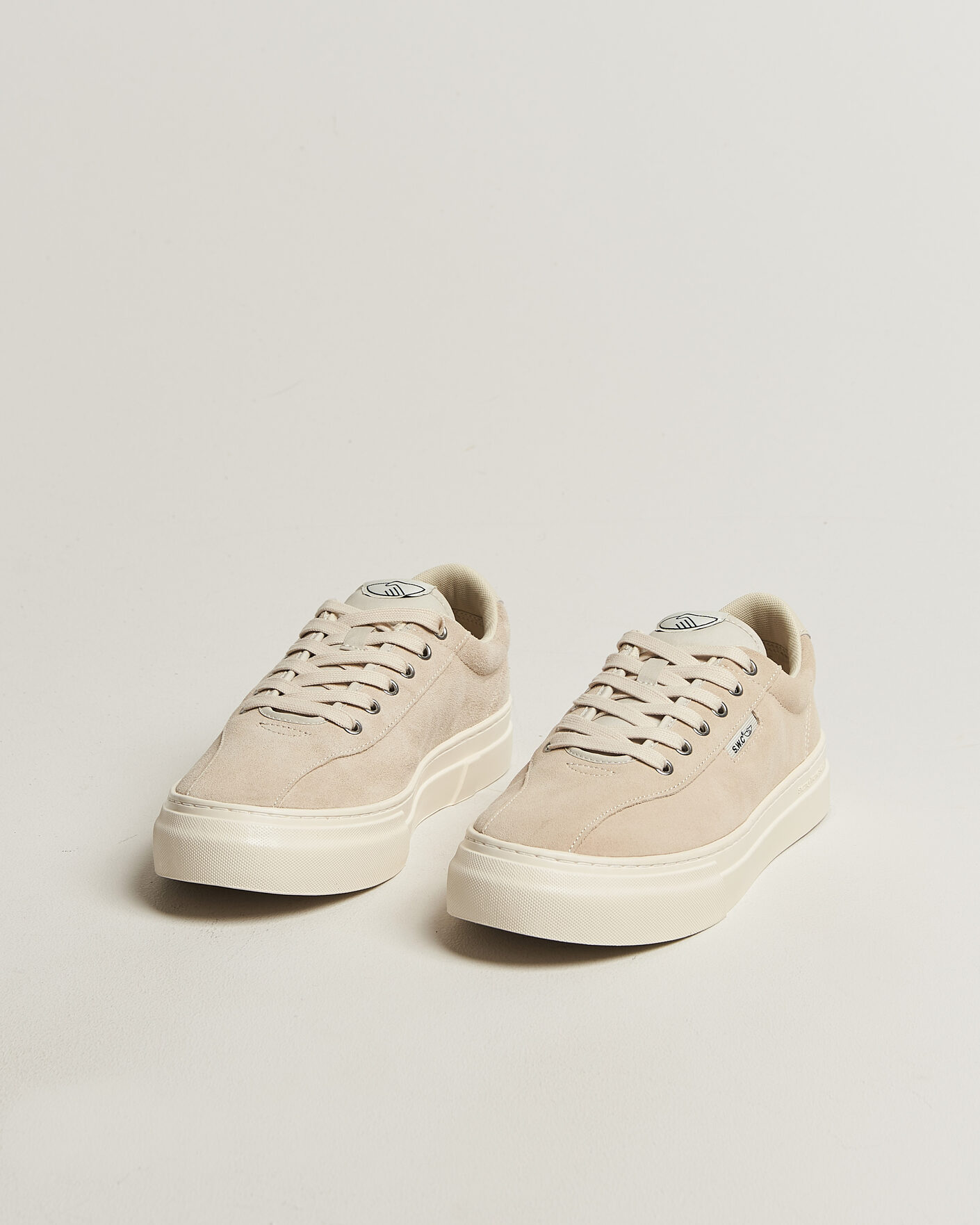 Men | Sneakers | Stepney Workers Club | Dellow 02 Cupsole Suede Sneaker Oat