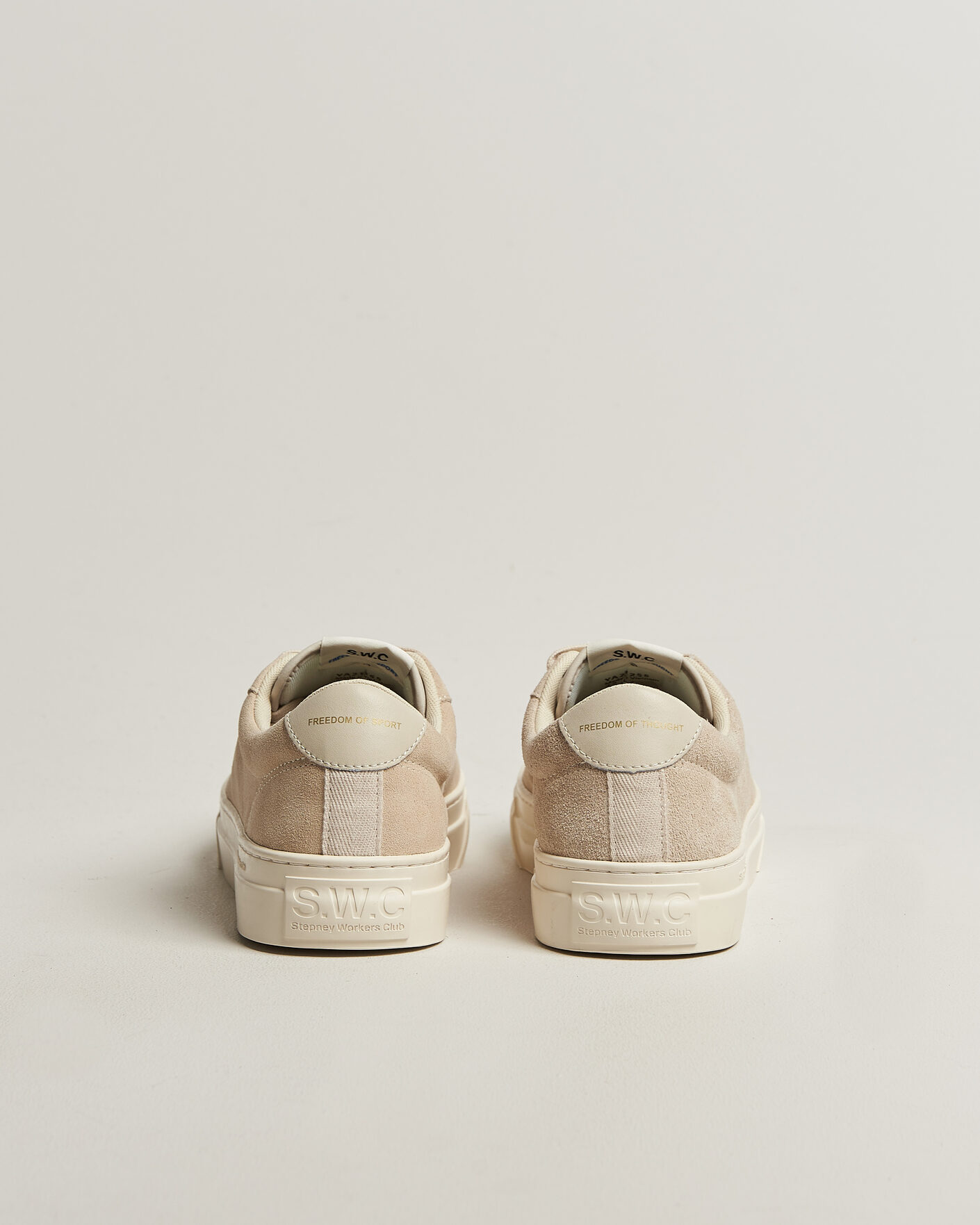 Men | Sneakers | Stepney Workers Club | Dellow 02 Cupsole Suede Sneaker Oat