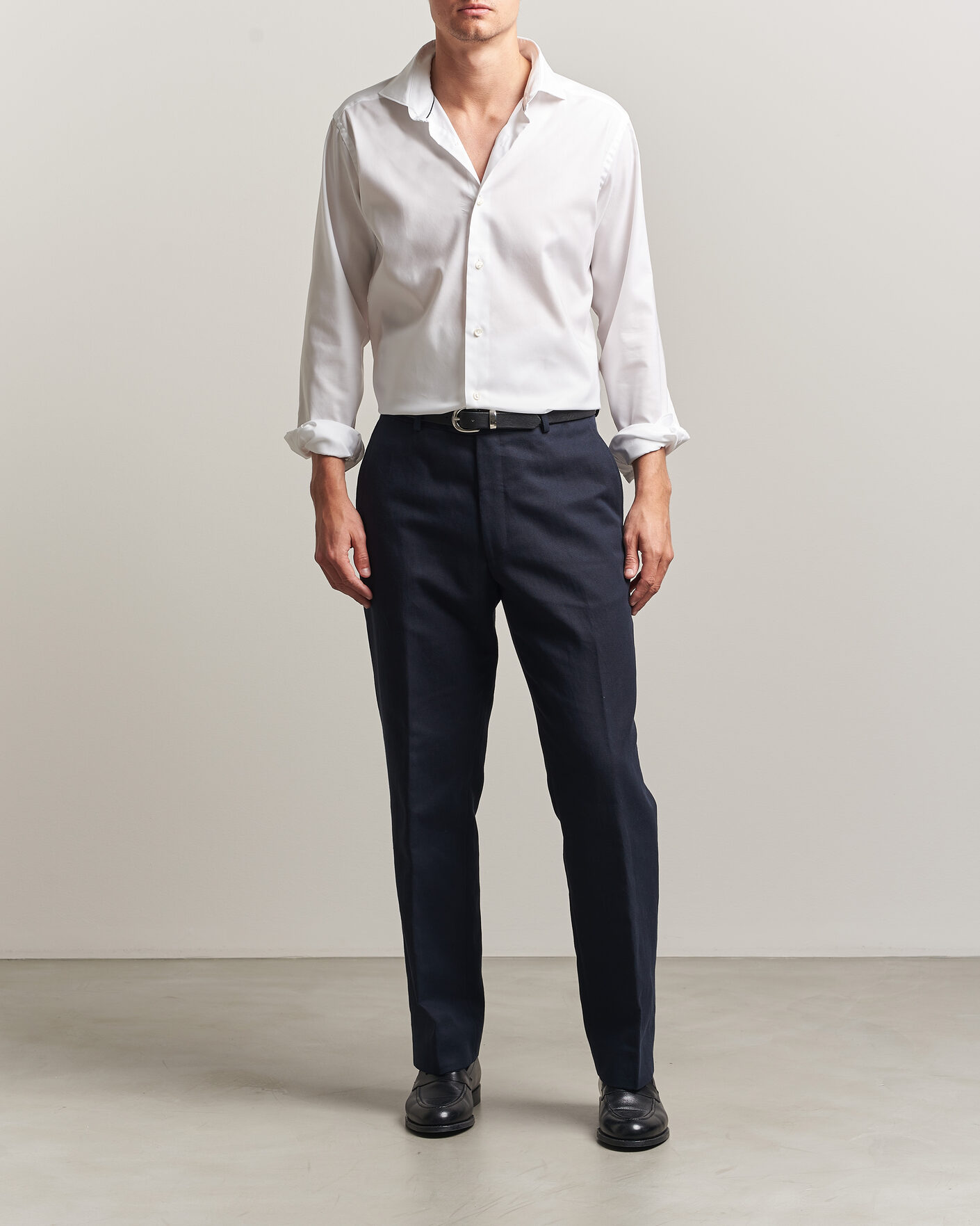 Men | Shirts | Eton | Casual Fit Signature Oxford Shirt White
