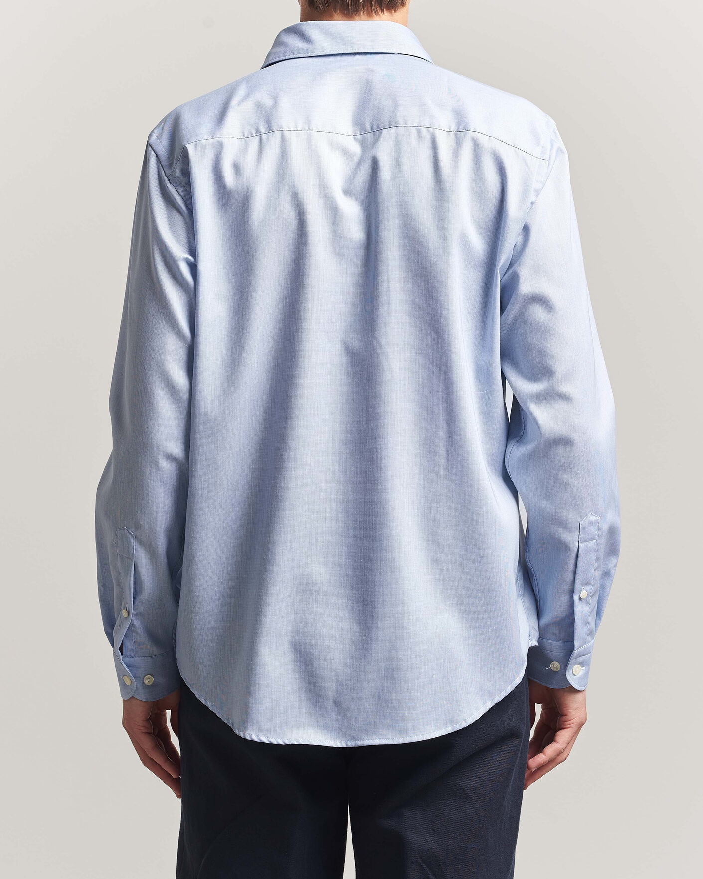 Men | Shirts | Eton | Casual Fit Signature Oxford Shirt Light Blue