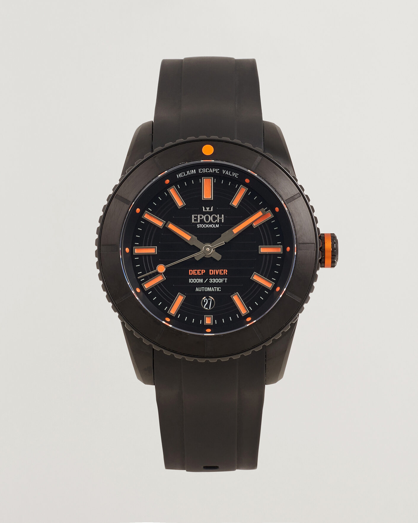 Men | Pre-Owned & Vintage Watches | Epoch Pre-Owned | Deep Diver DLC Orange LE 