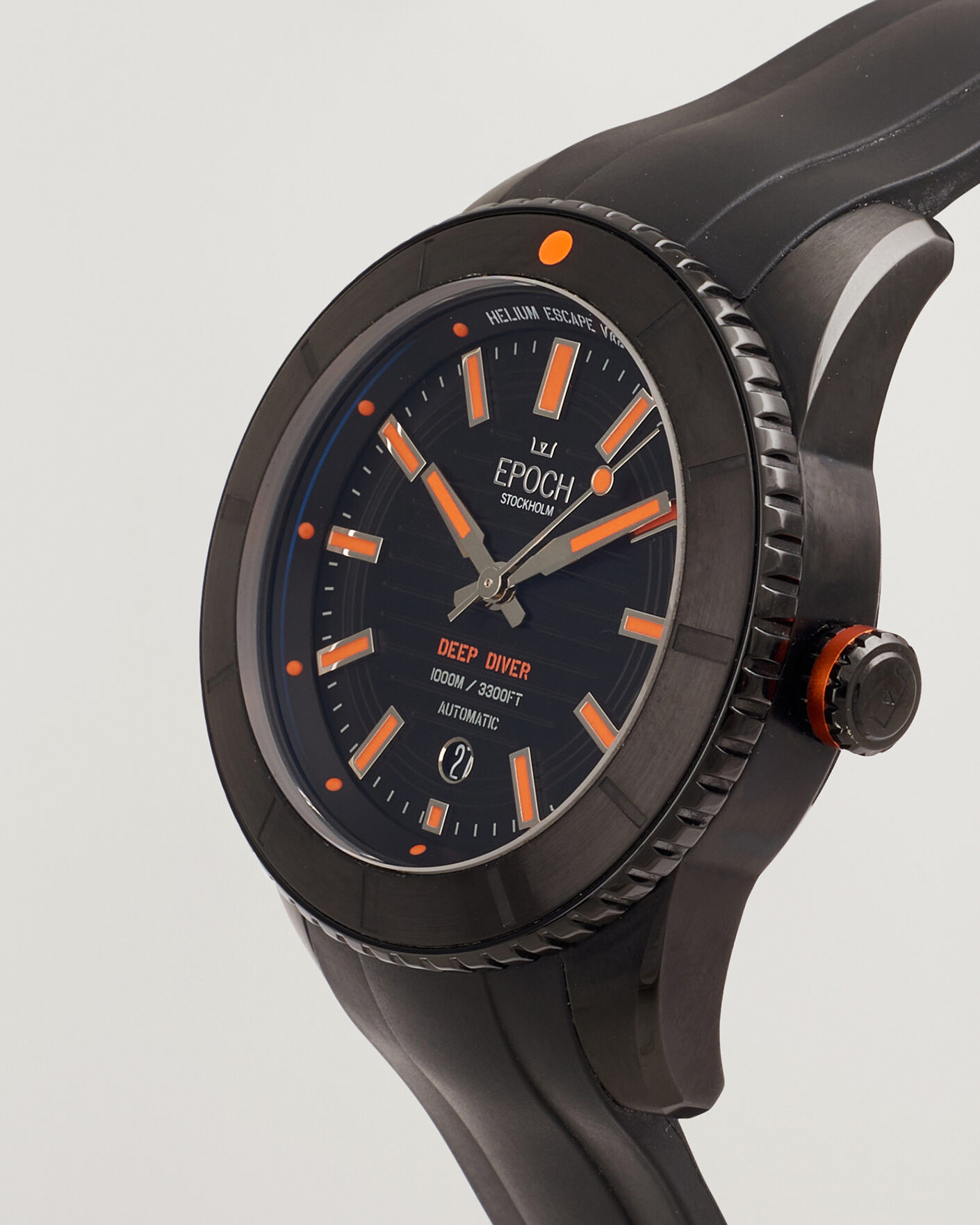 Men | Pre-Owned & Vintage Watches | Epoch Pre-Owned | Deep Diver DLC Orange LE 