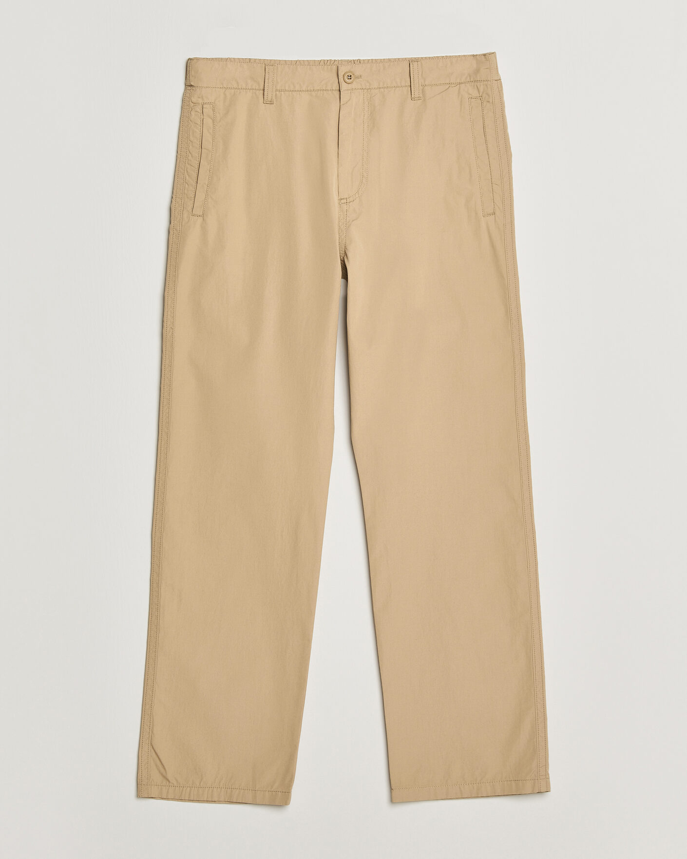 Men |  | Filippa K | Flynn Washed Cotton Drawstring Trousers Canvas Beige