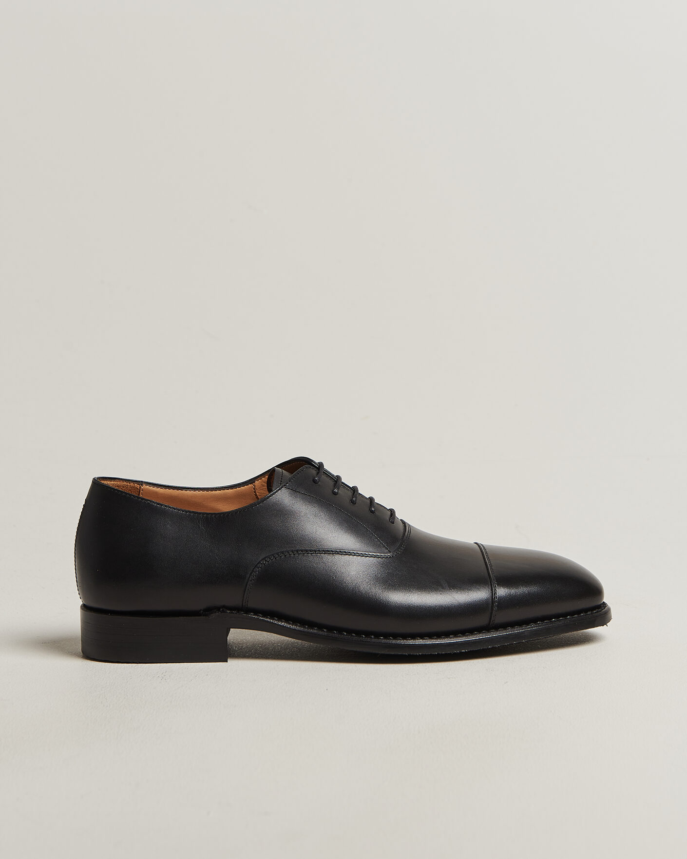 Men | Oxford Shoes | Myrqvist | Äppelviken II Oxford Black Calf