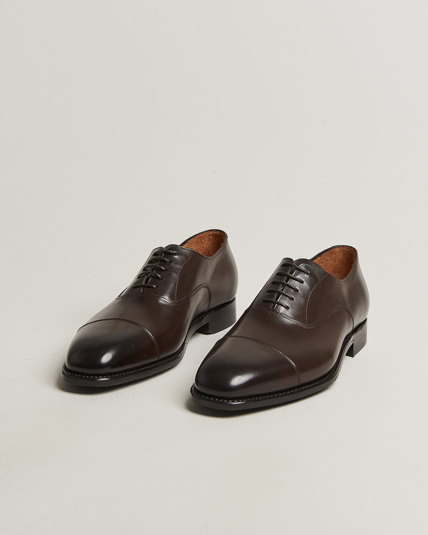Men | Oxford Shoes | Myrqvist | Äppelviken II Oxford Dark Brown Calf