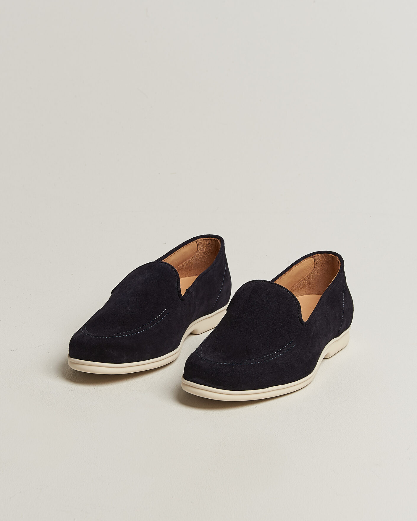 Men | Loafers | Myrqvist | Brännö II Loafers Navy Suede