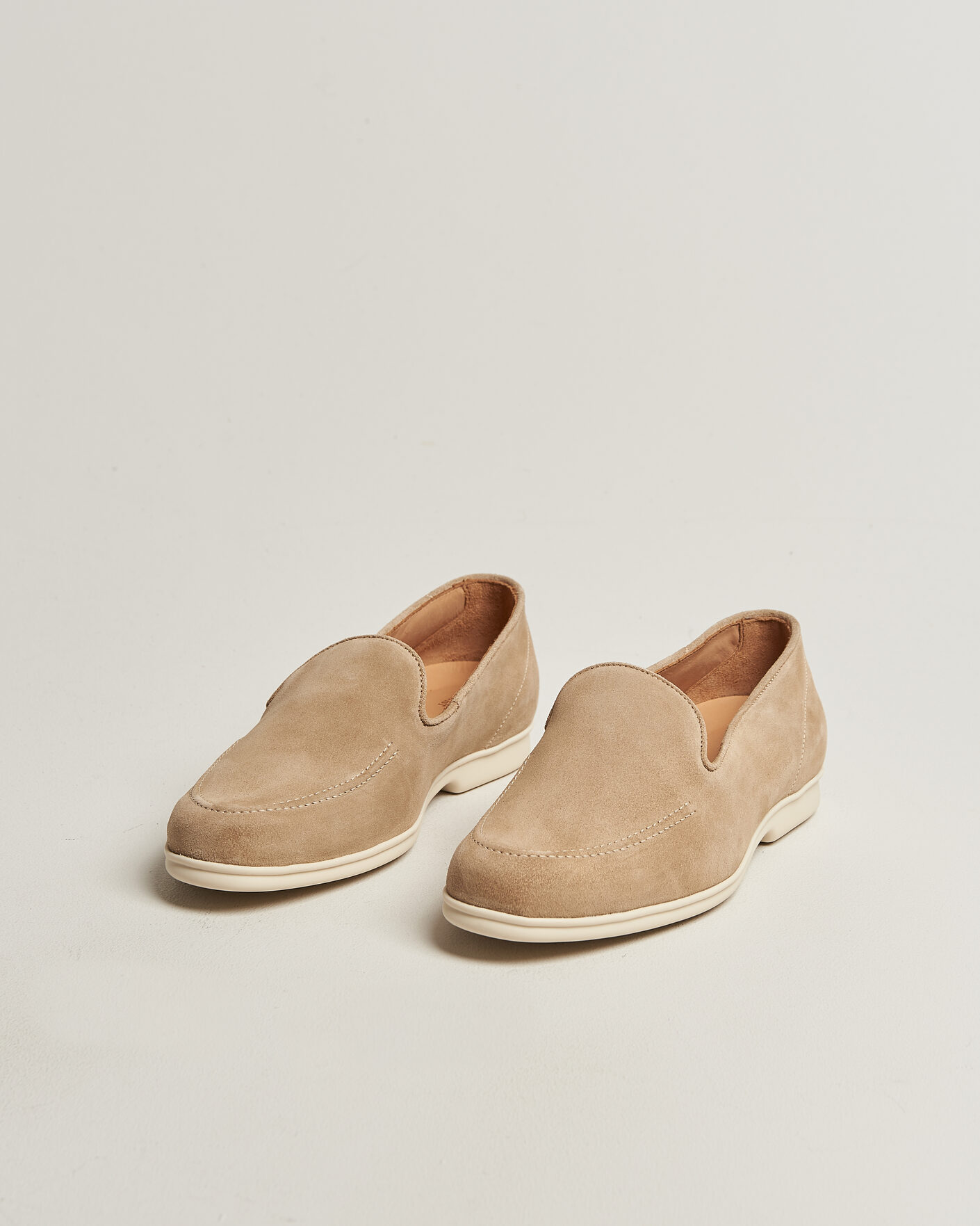 Men | Loafers | Myrqvist | Brännö II Loafers Sand Suede