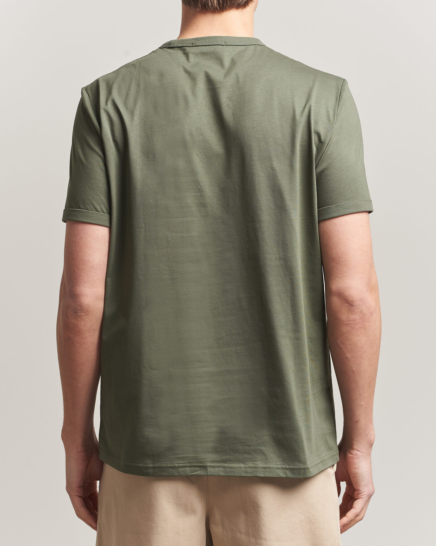 Men | T-Shirts | Fred Perry | Ringer T-Shirt Laurel Wreath Green
