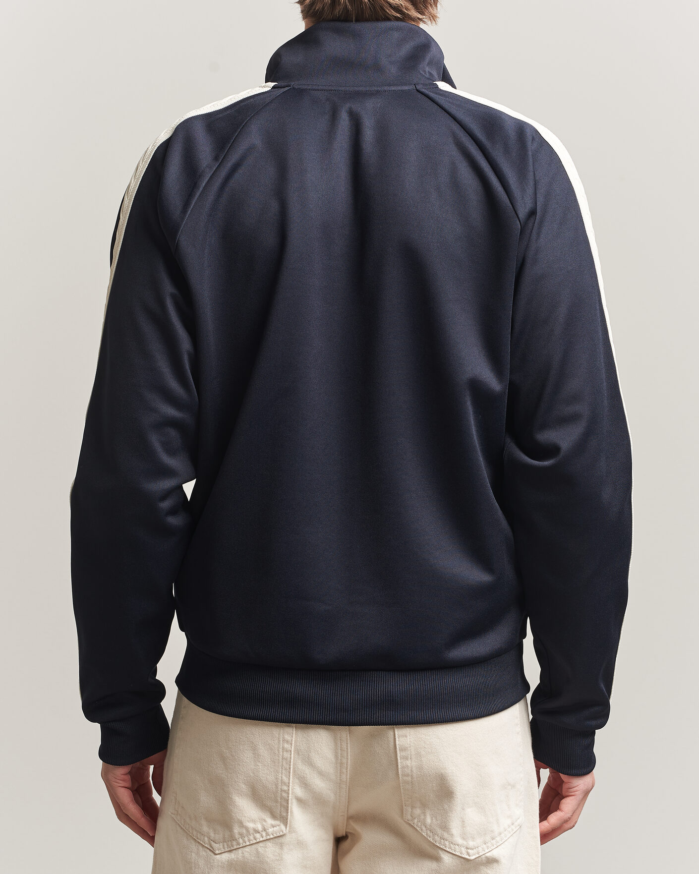 Fred Perry Cable Taped Track Jacket Navy at CareOfCarl.com