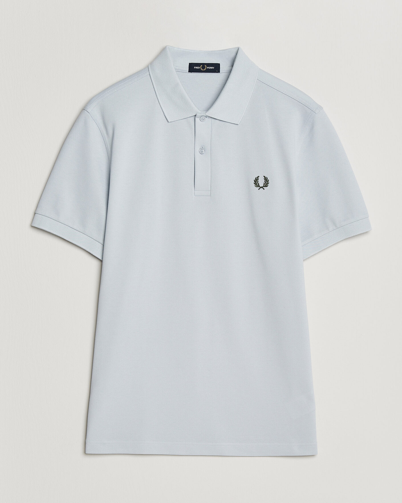 Men | Polo Shirts | Fred Perry | Plain Polo Shirt Dusty Blue