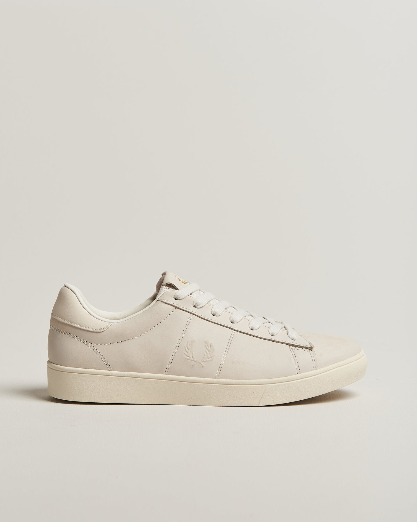 Men | Sneakers | Fred Perry | Spencer Nubuck Sneaker Snow White