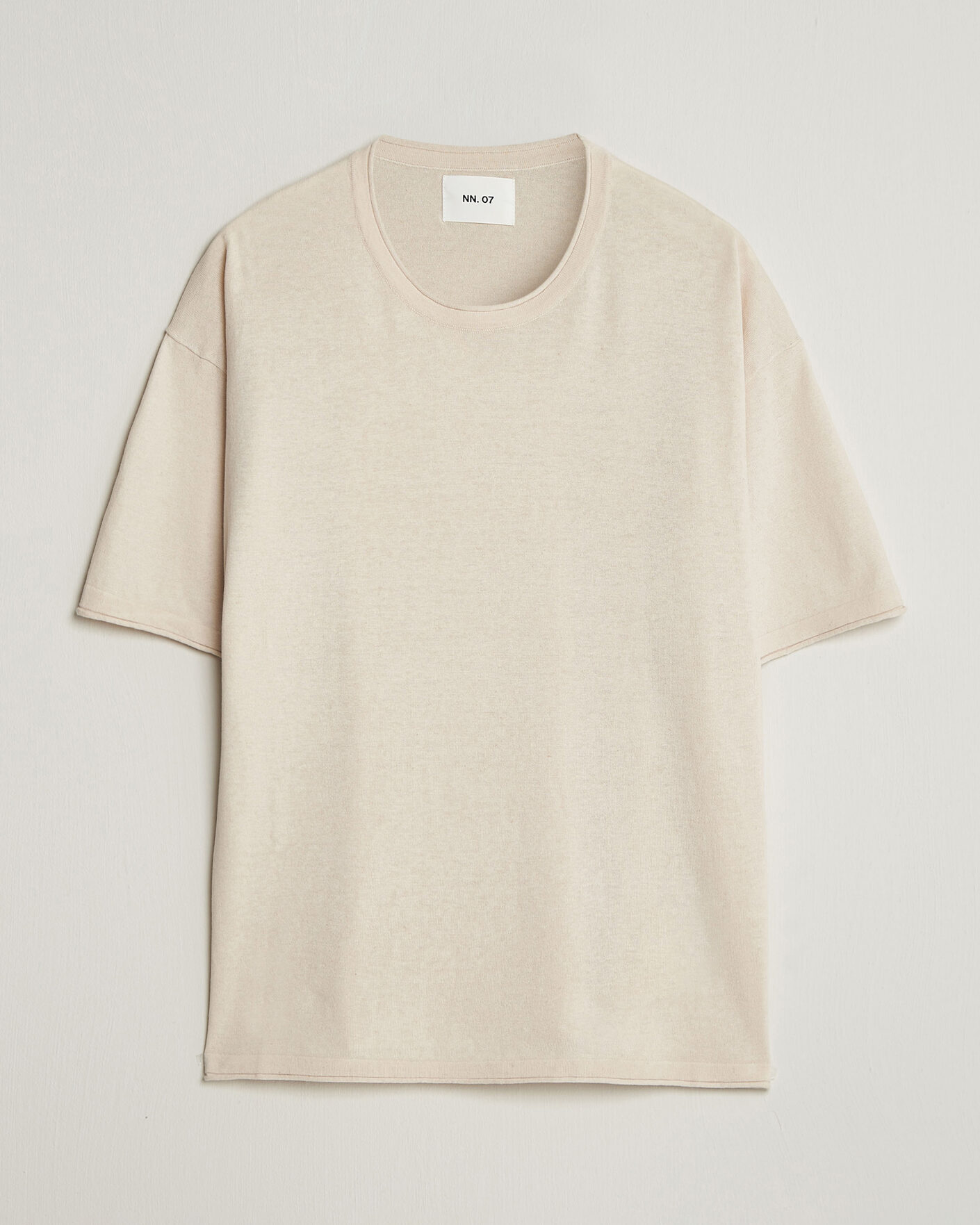 Men |  | NN07 | Ryan Cotton/Linen T-Shirt Oat