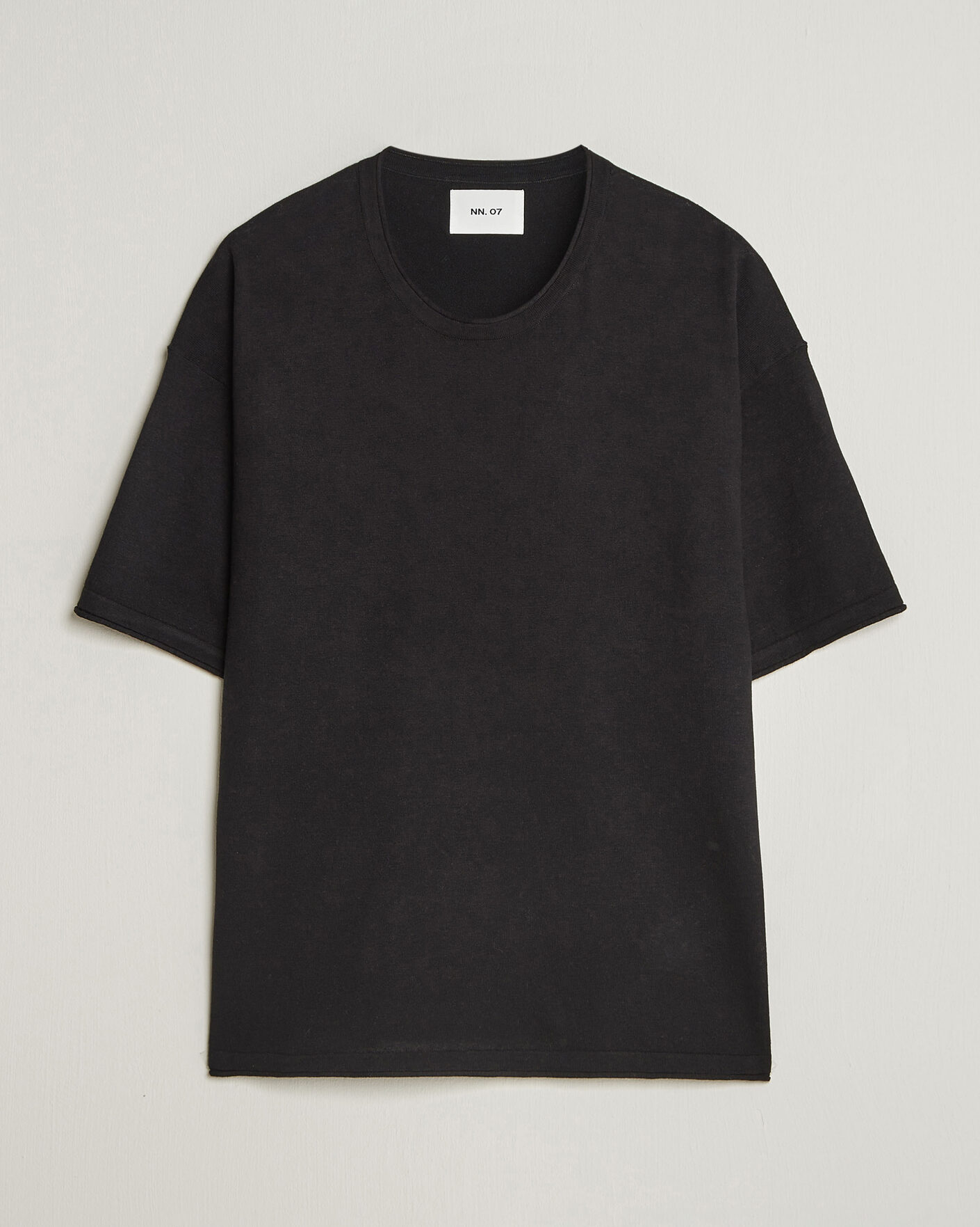 Men |  | NN07 | Ryan Cotton/Linen T-Shirt Black